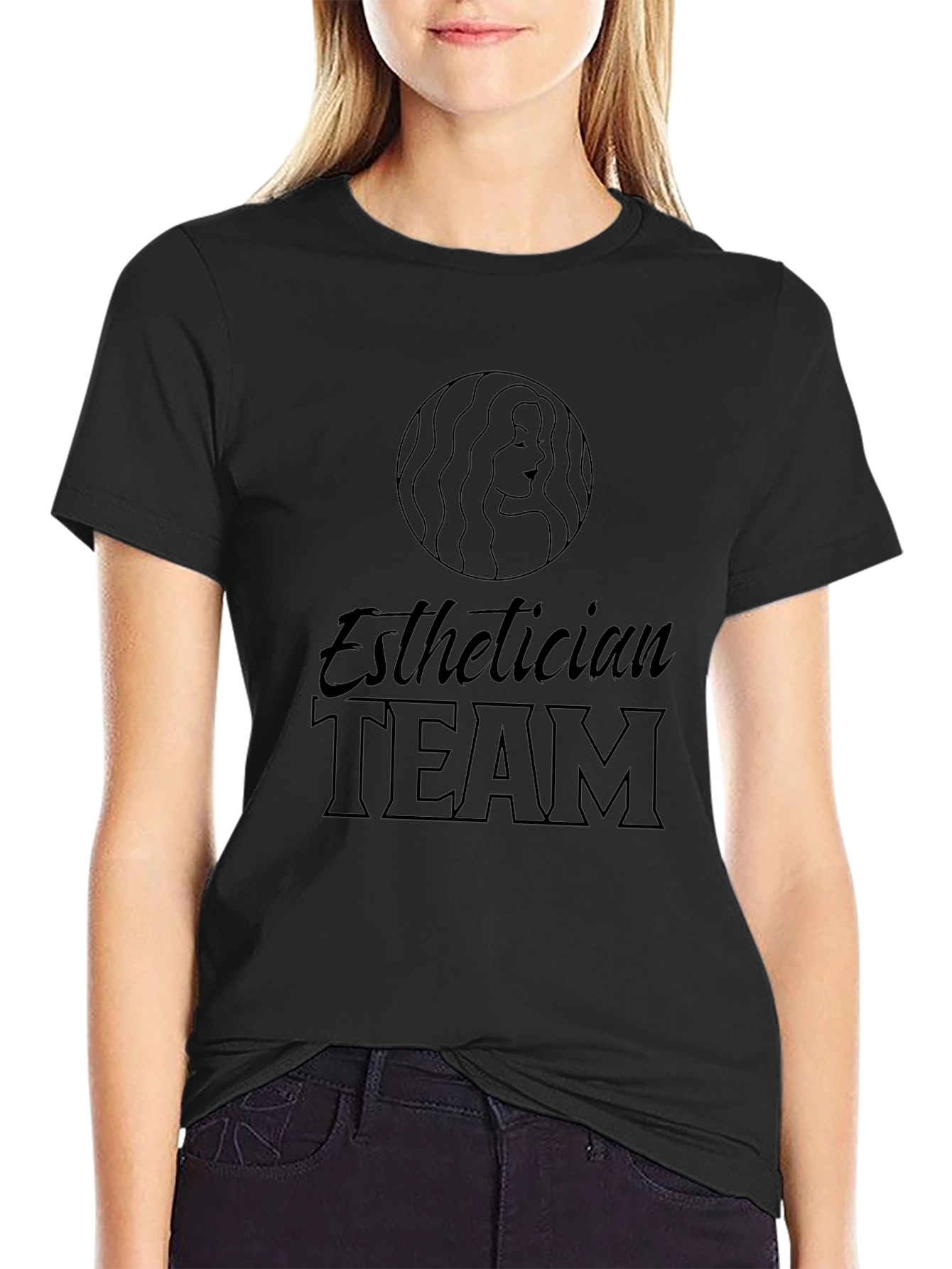 Esthetician Team Graphic Tee - Stylish & Comfortable
