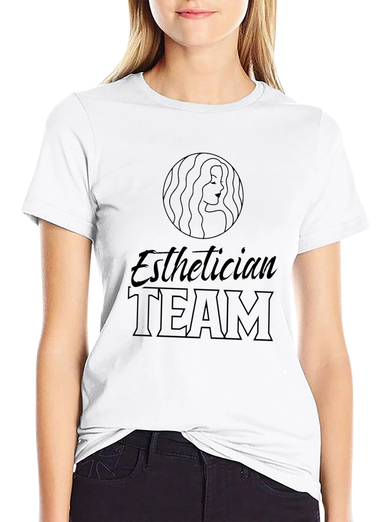 Esthetician Team Graphic Tee - Stylish & Comfortable