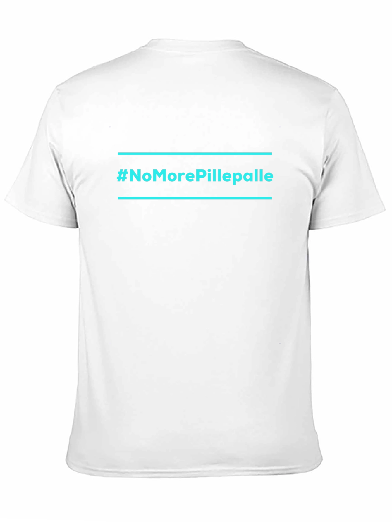 #NoMorePillepalle Black Cotton Tee - Unisex Casual Wear