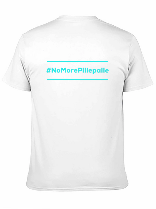 #NoMorePillepalle Black Cotton Tee - Unisex Casual Wear