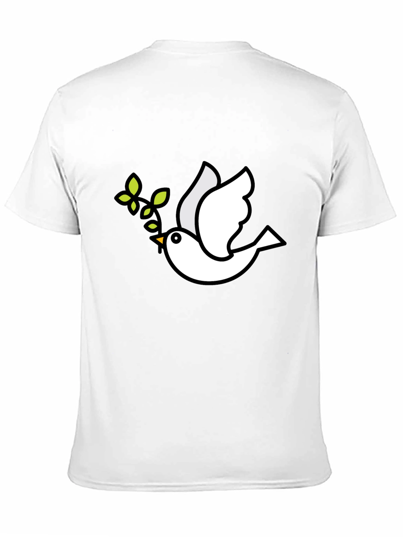 Peace Dove Black T-Shirt