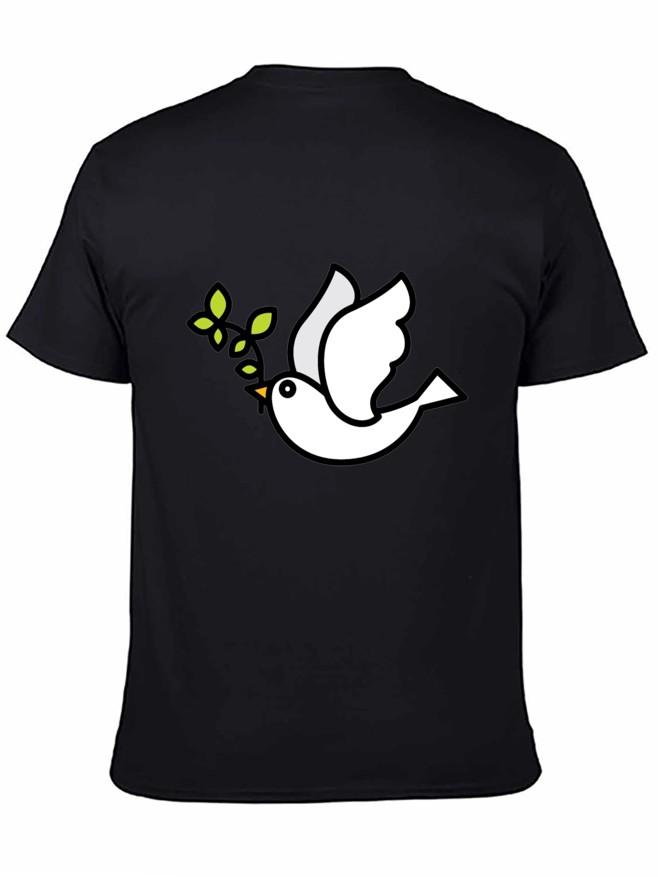 Peace Dove Black T-Shirt