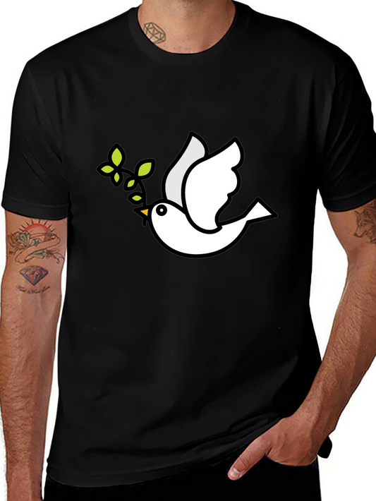Peace Dove Black T-Shirt