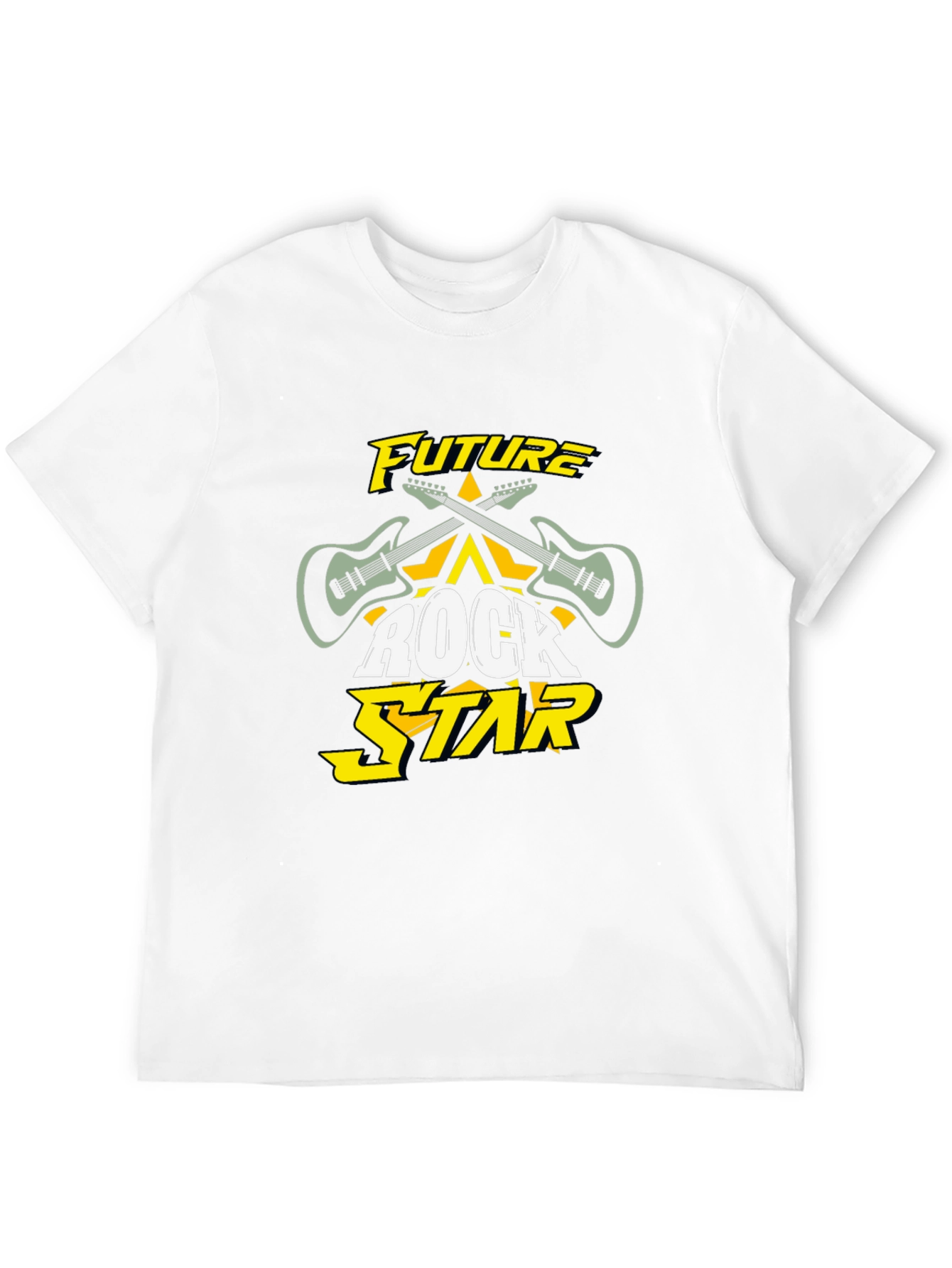 Future Rock Star Black Graphic Tee