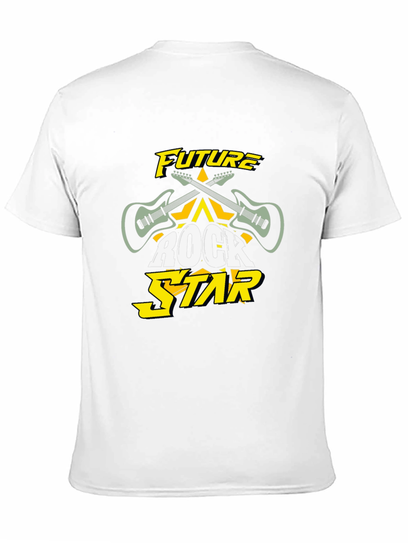 Future Rock Star Black Graphic Tee