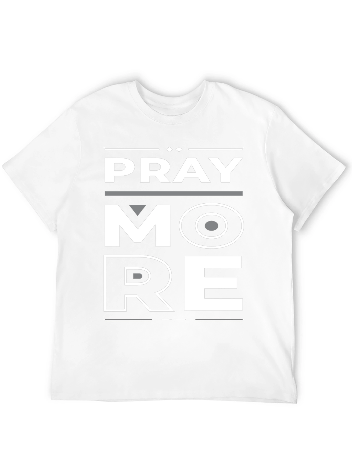 Pray More Graphic T-Shirt