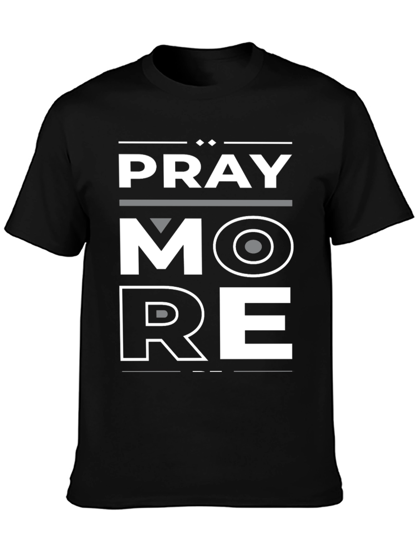 Pray More Graphic T-Shirt