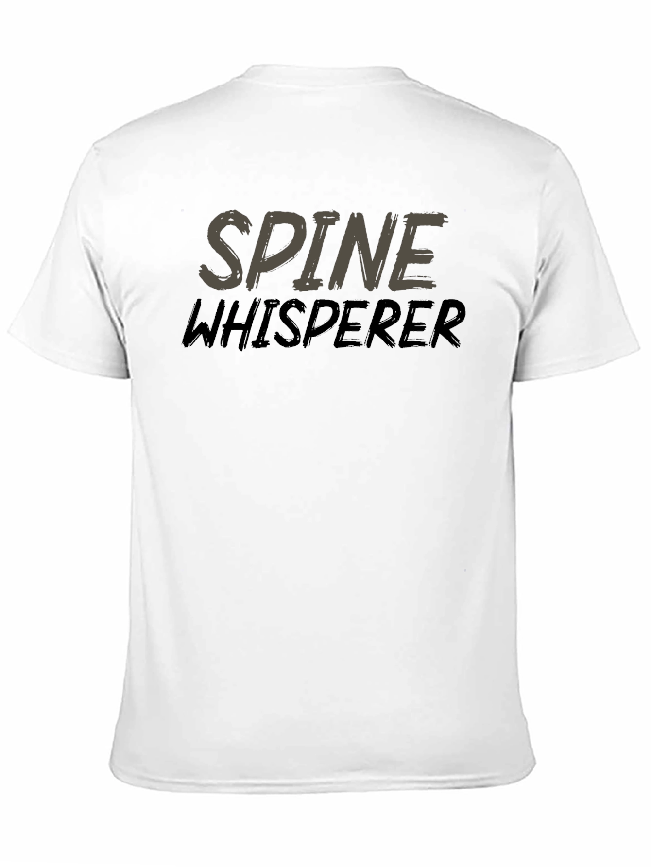 Spine Whisperer Graphic Tee - Black Unisex T-Shirt