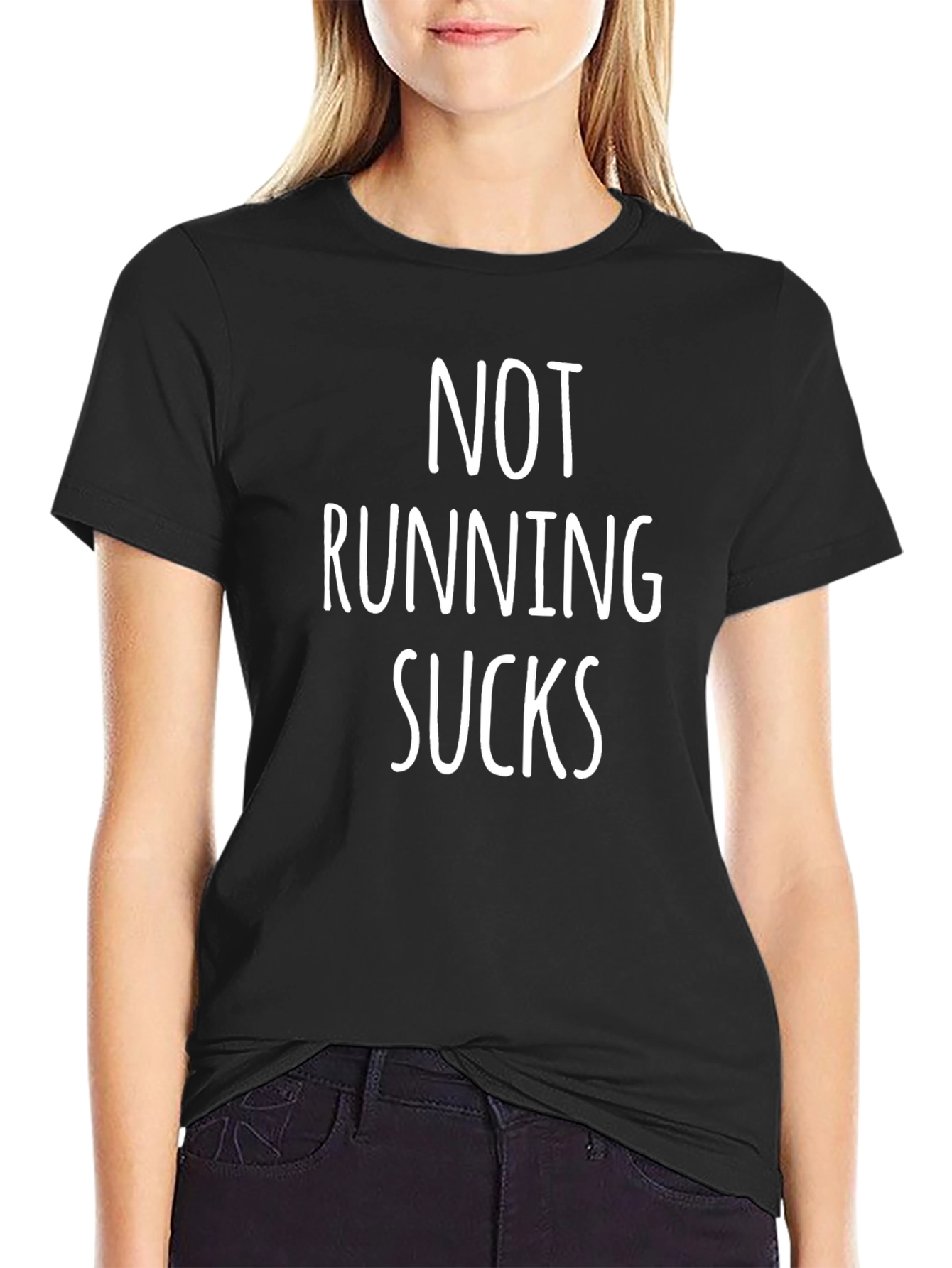 Not Running Sucks Graphic Tee