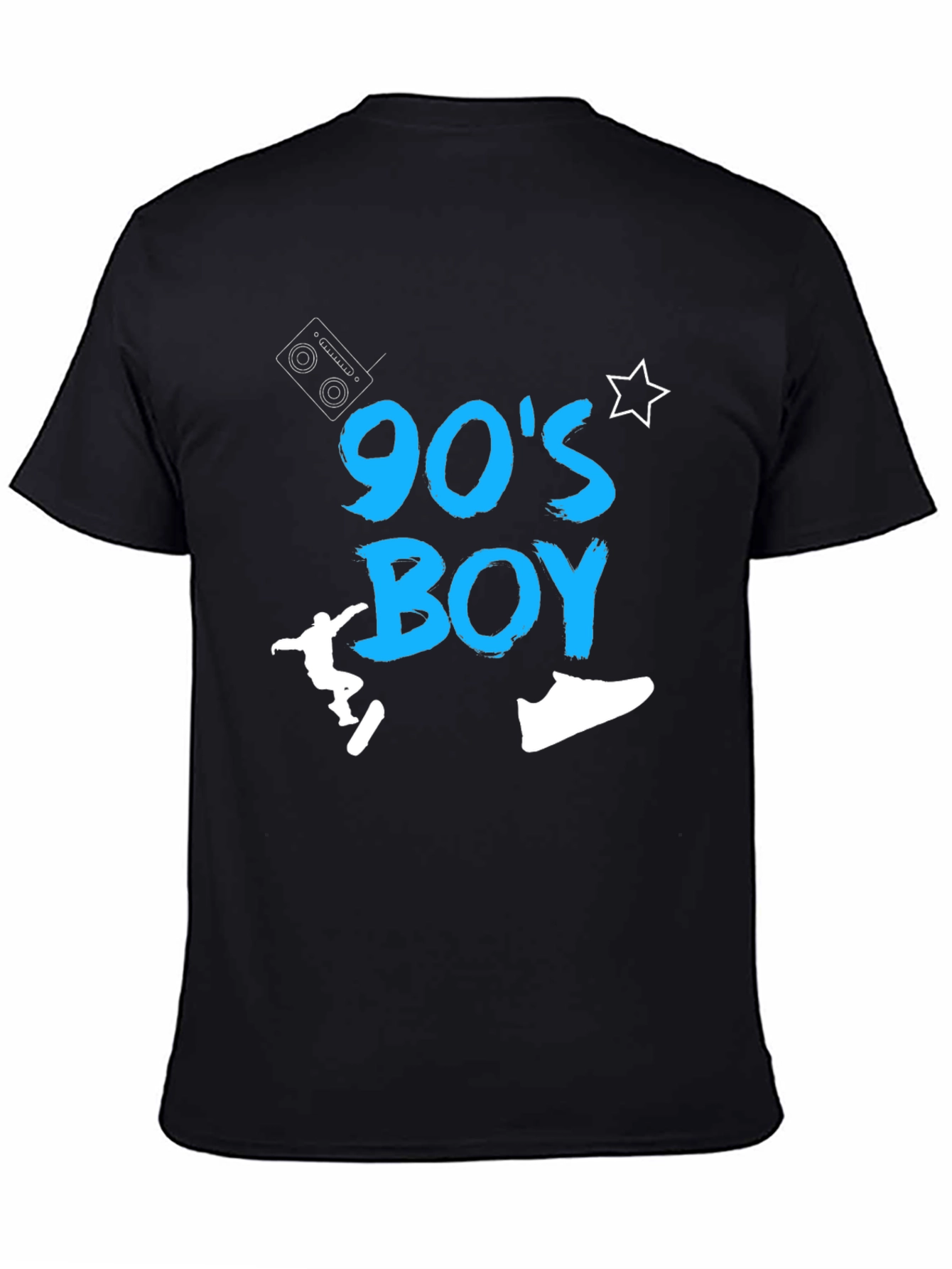 90s Boy Graphic Tee - Retro Style