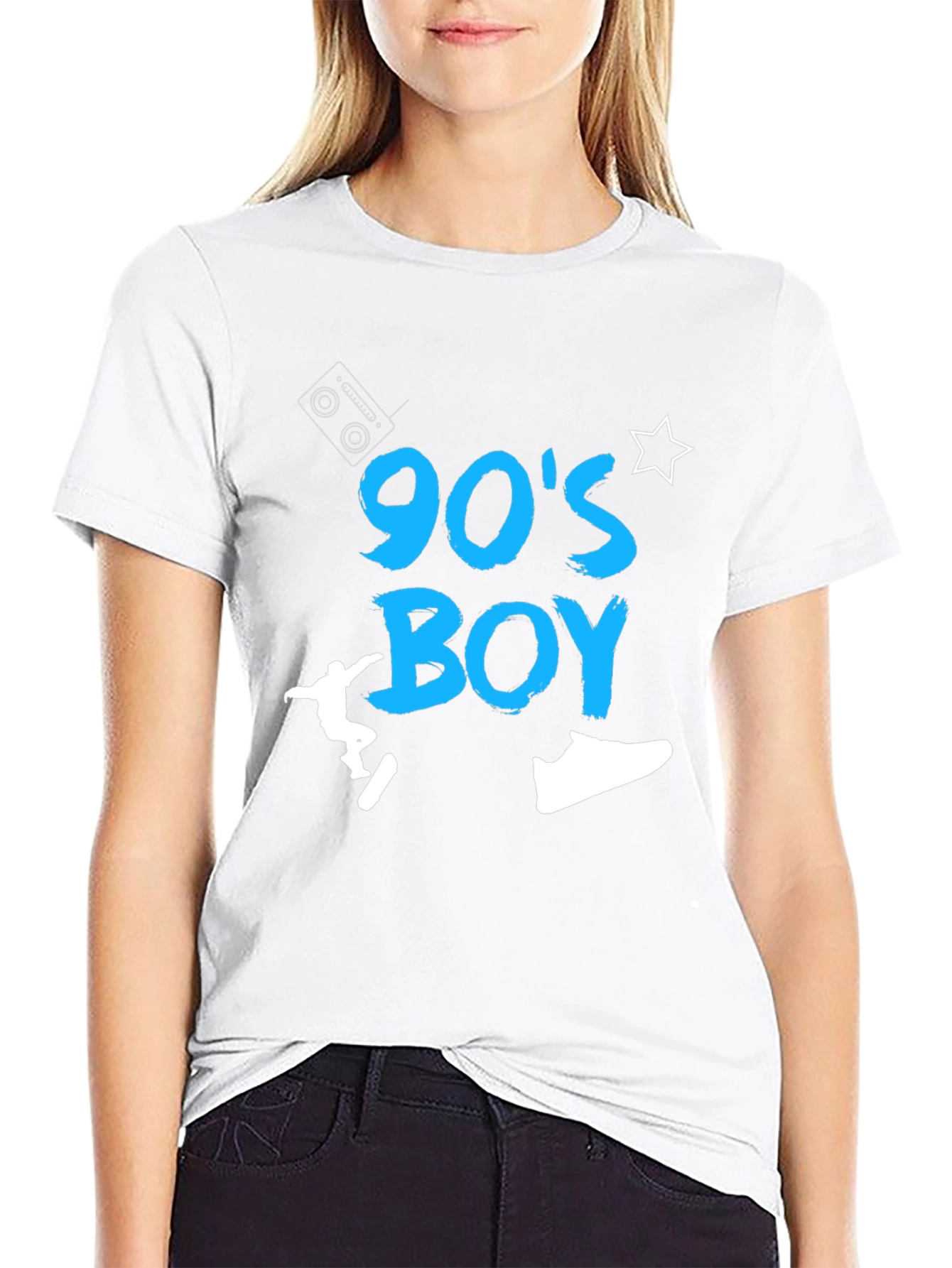 90s Boy Graphic Tee - Retro Style