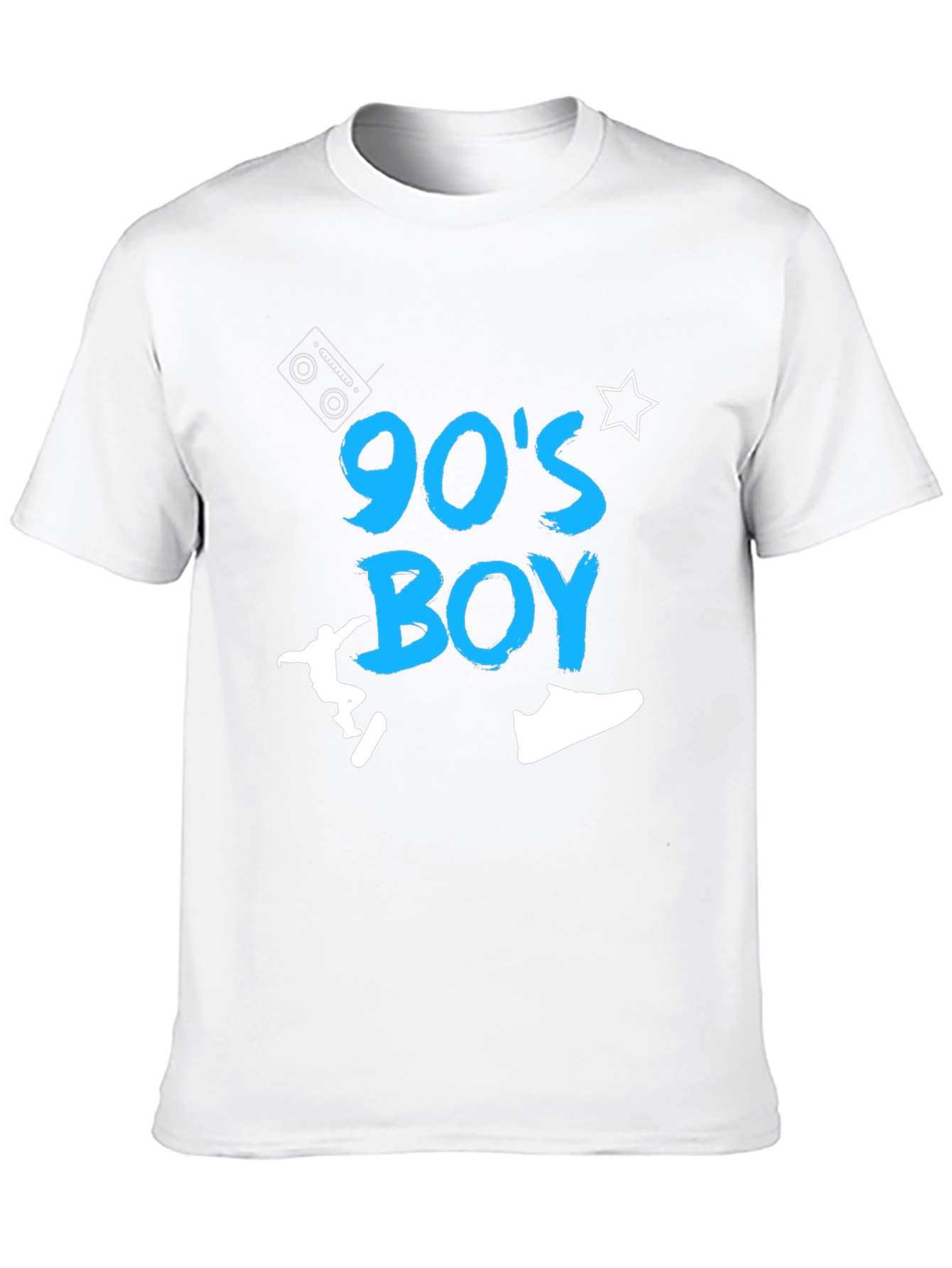 90s Boy Graphic Tee - Retro Style