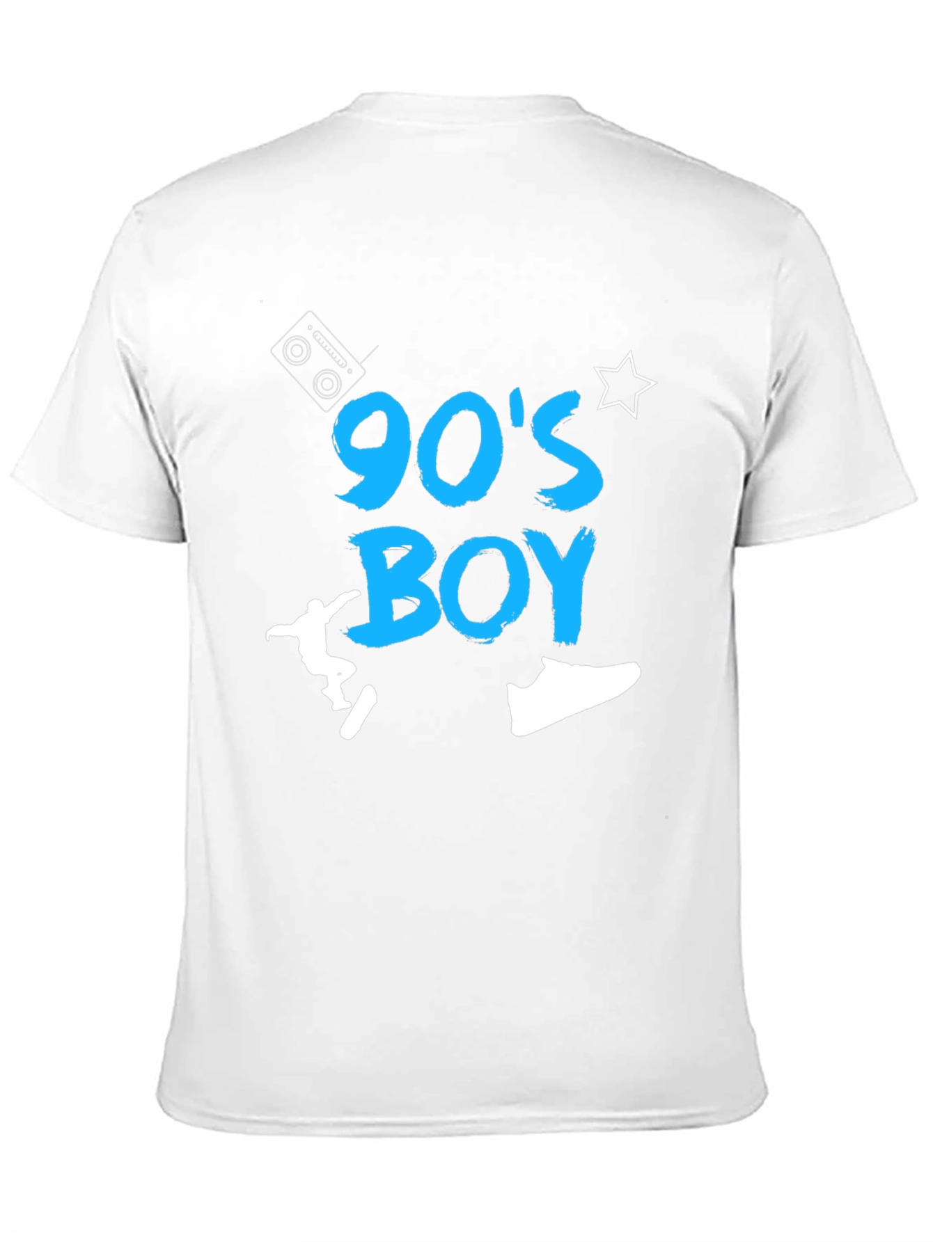 90s Boy Graphic Tee - Retro Style