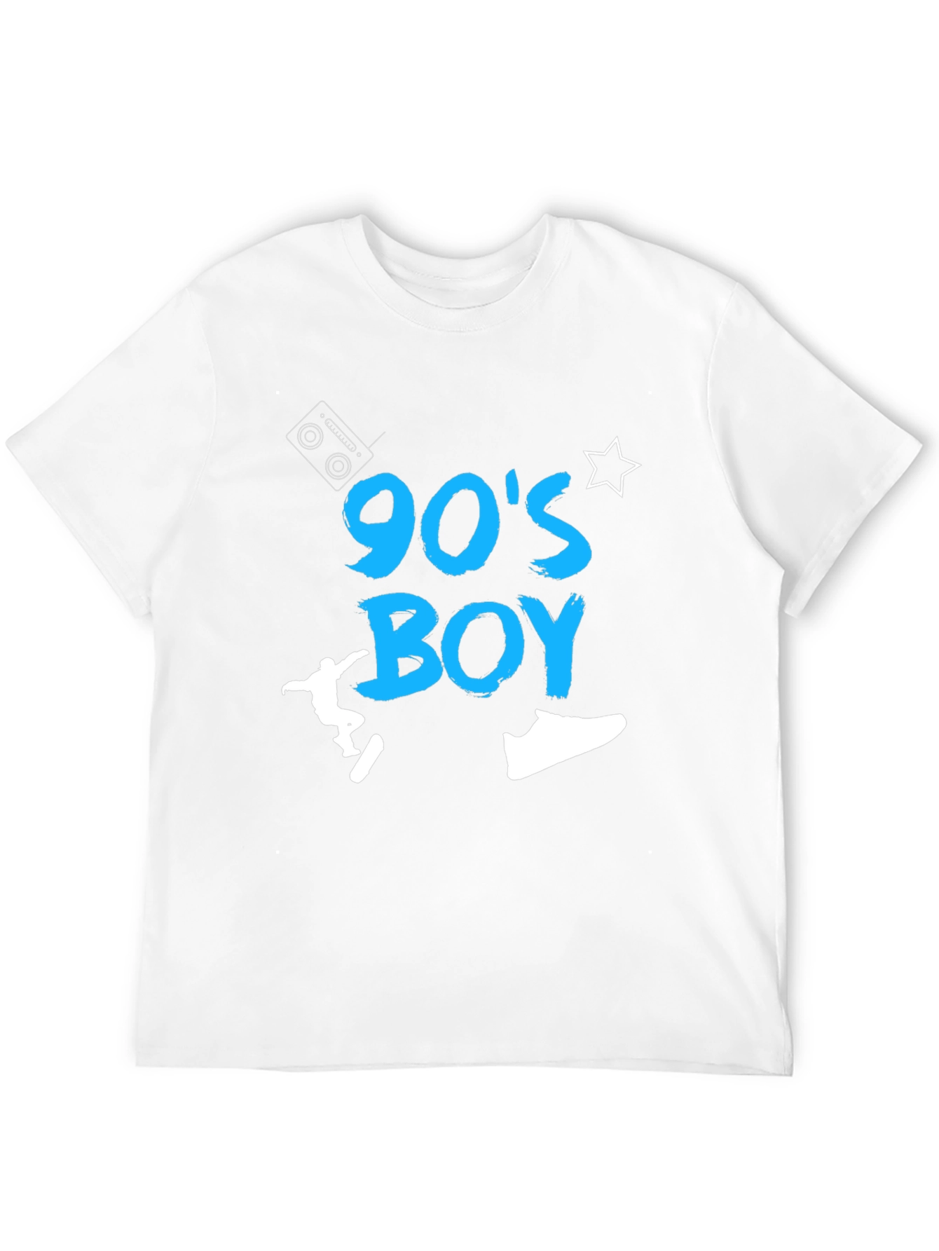 90s Boy Graphic Tee - Retro Style