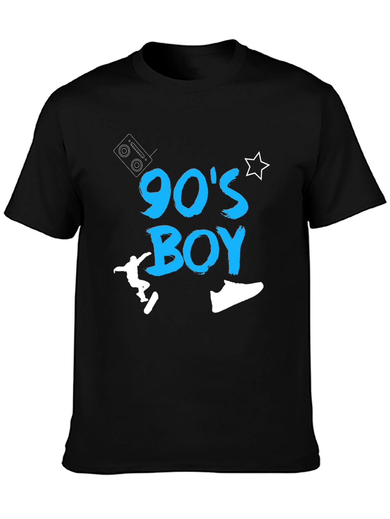 90s Boy Graphic Tee - Retro Style