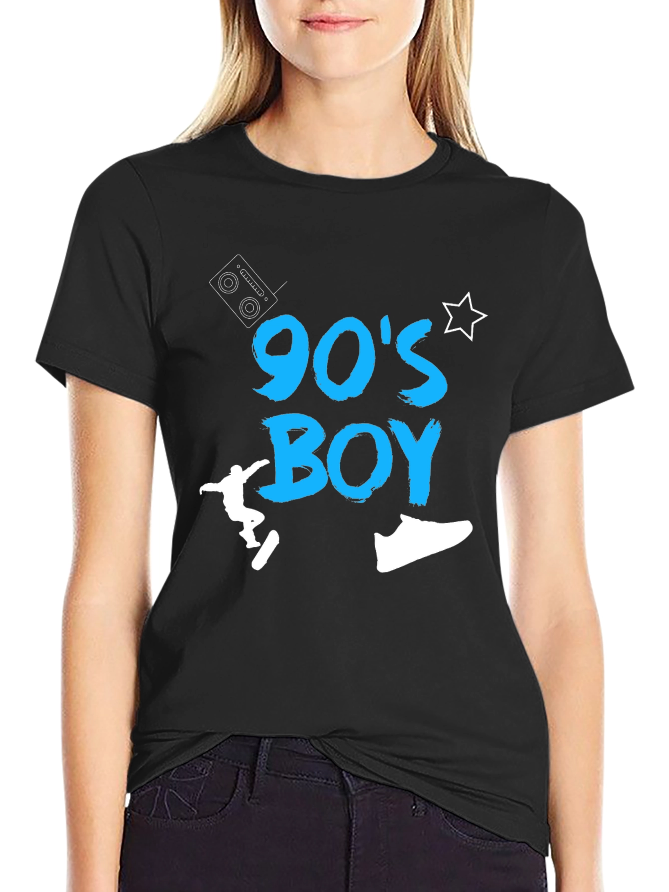 90s Boy Graphic Tee - Retro Style