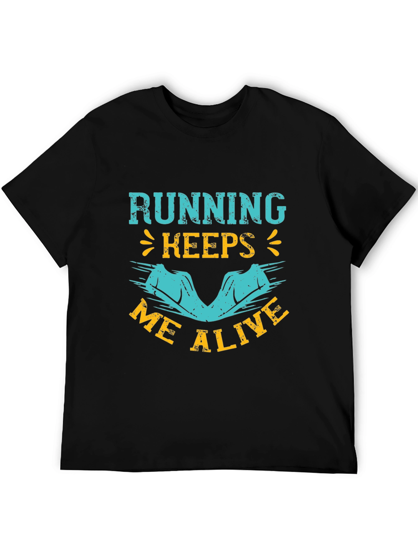 Running Keeps Me Alive Graphic Tee
