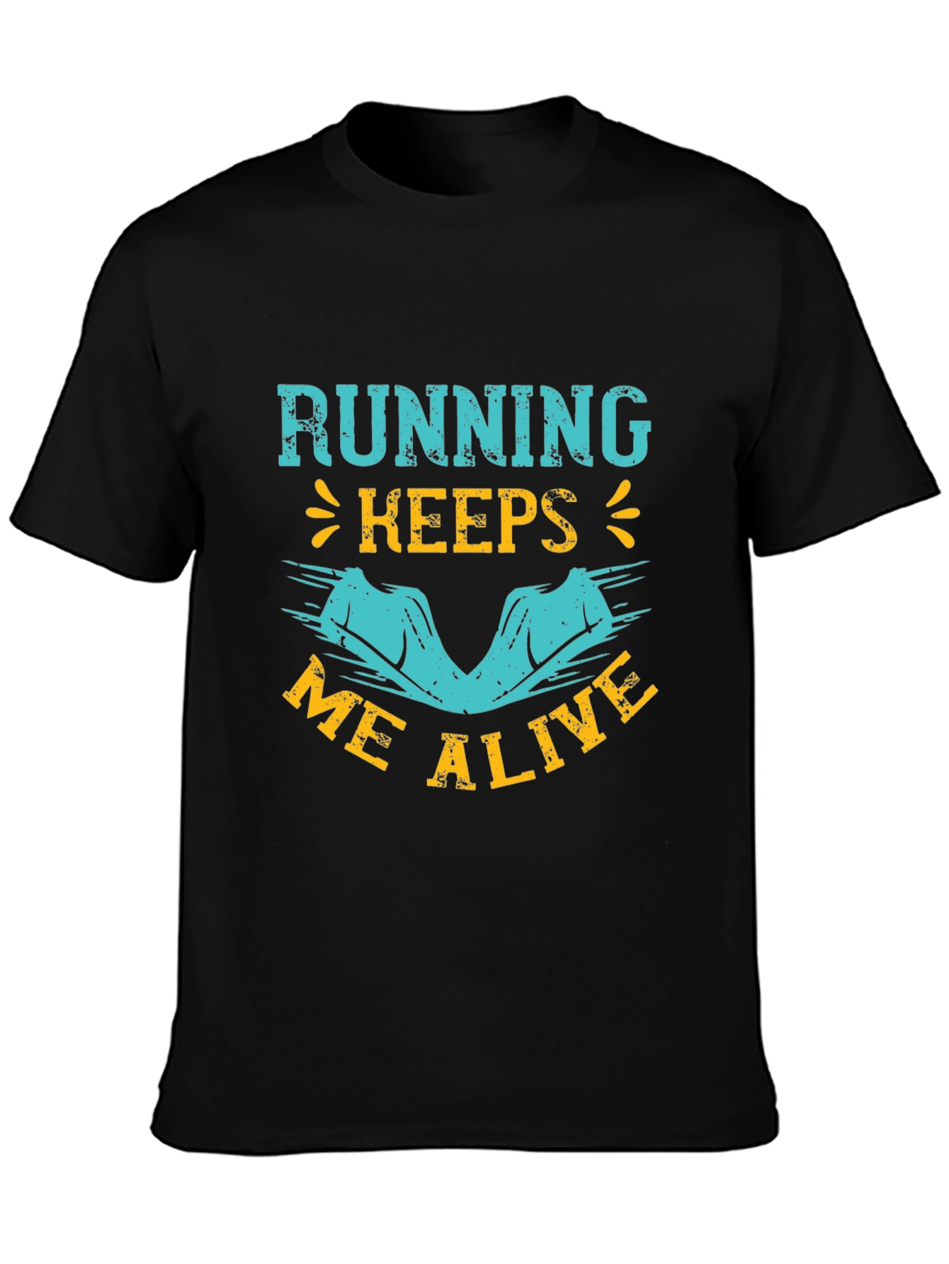 Running Keeps Me Alive Graphic Tee