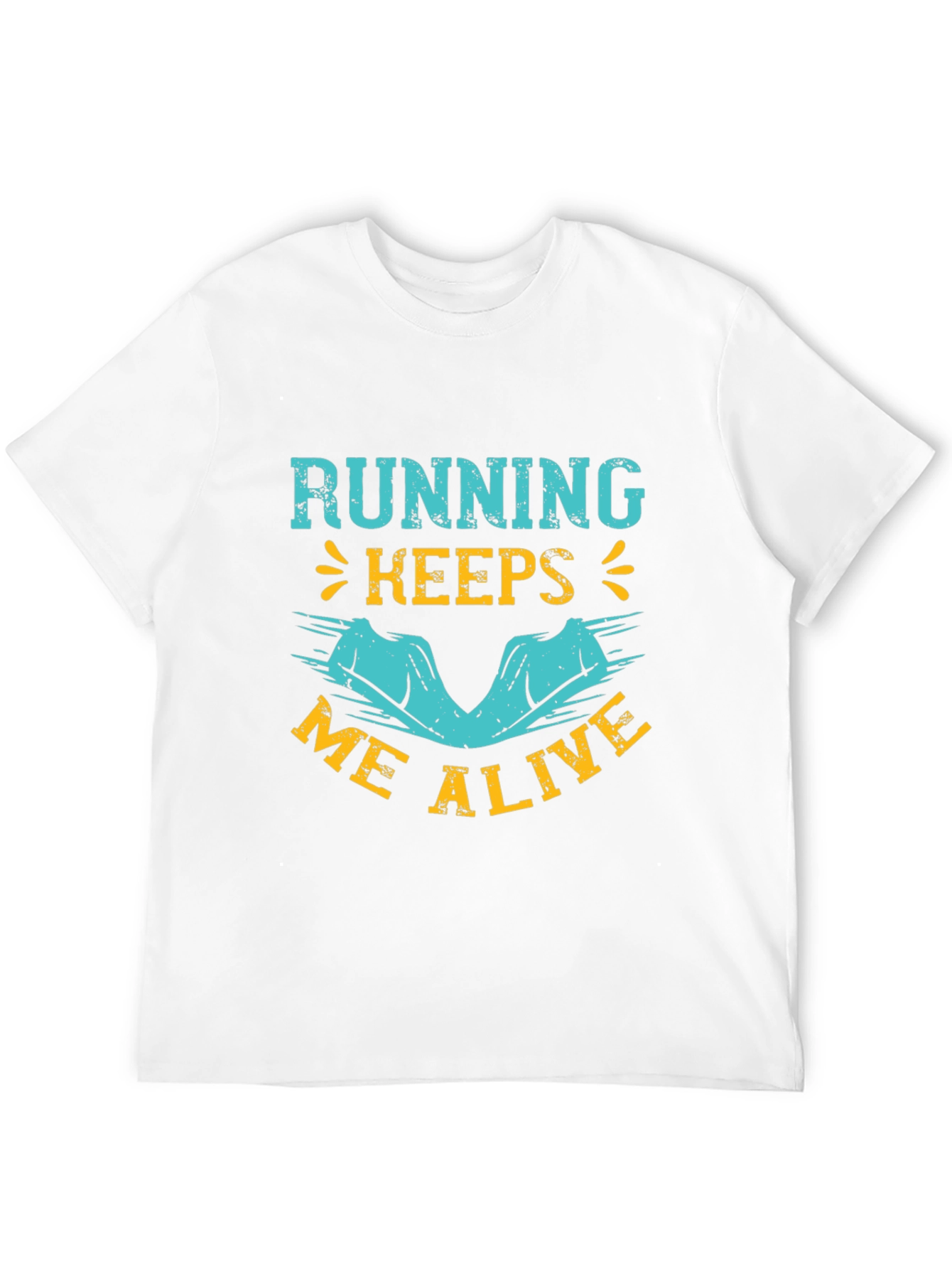 Running Keeps Me Alive Graphic Tee