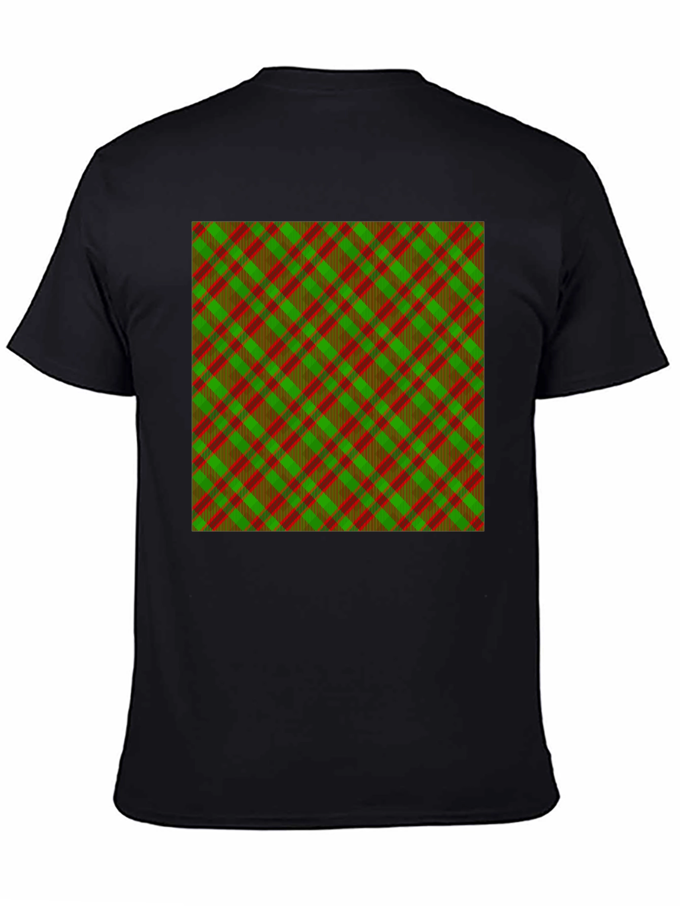 Plaid Pattern Tee