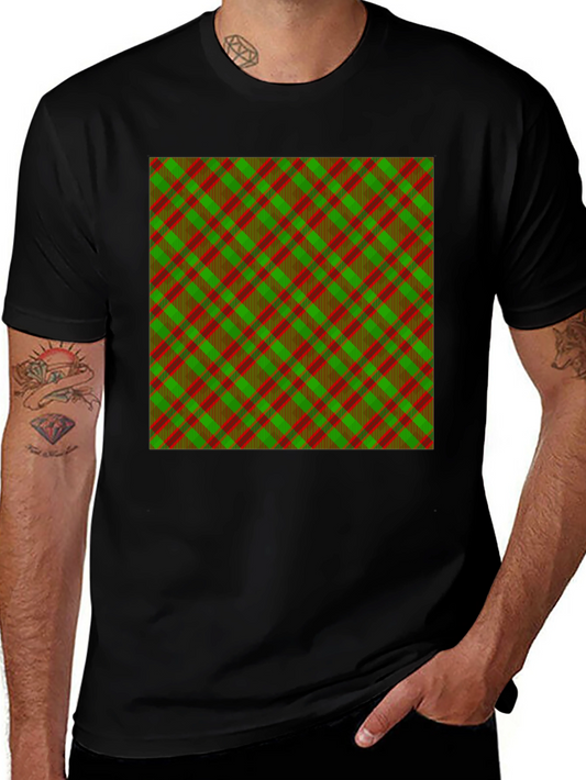 Plaid Pattern Tee