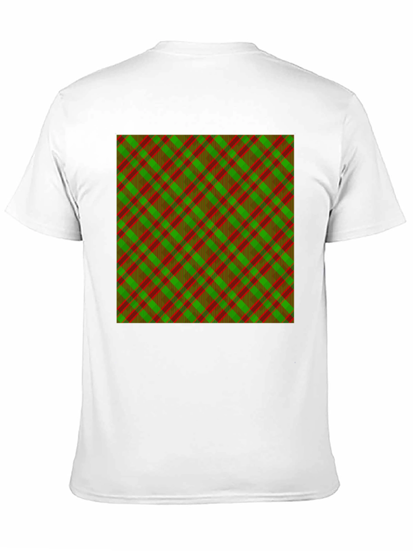 Plaid Pattern Tee
