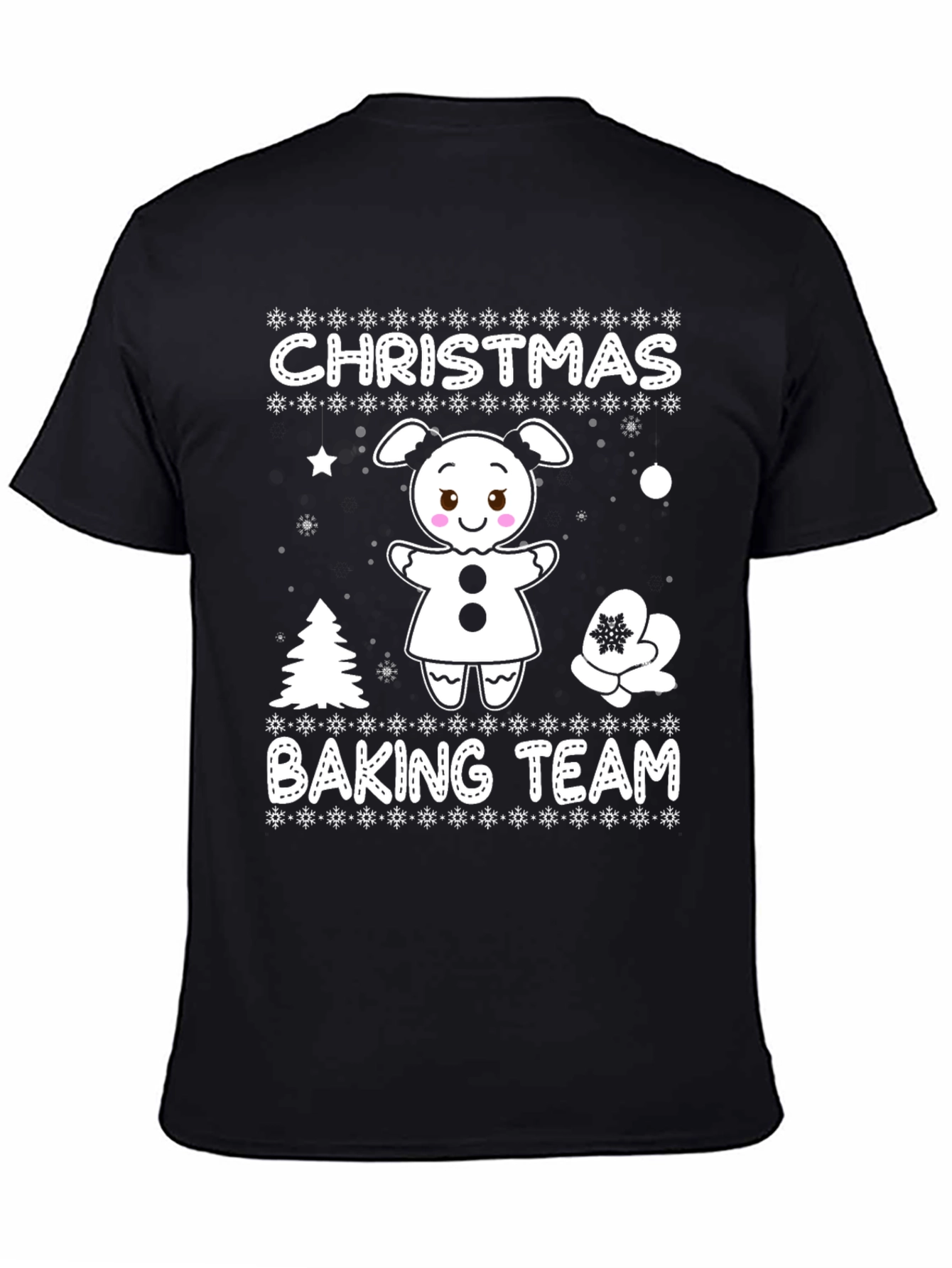 Christmas Baking Team Graphic T-Shirt