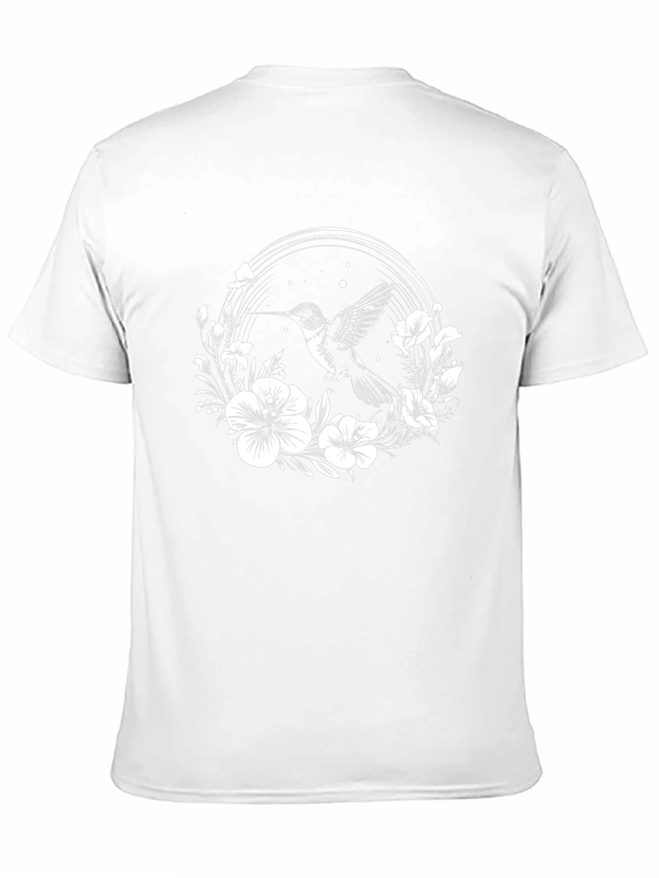 Hummingbird Floral Graphic Tee