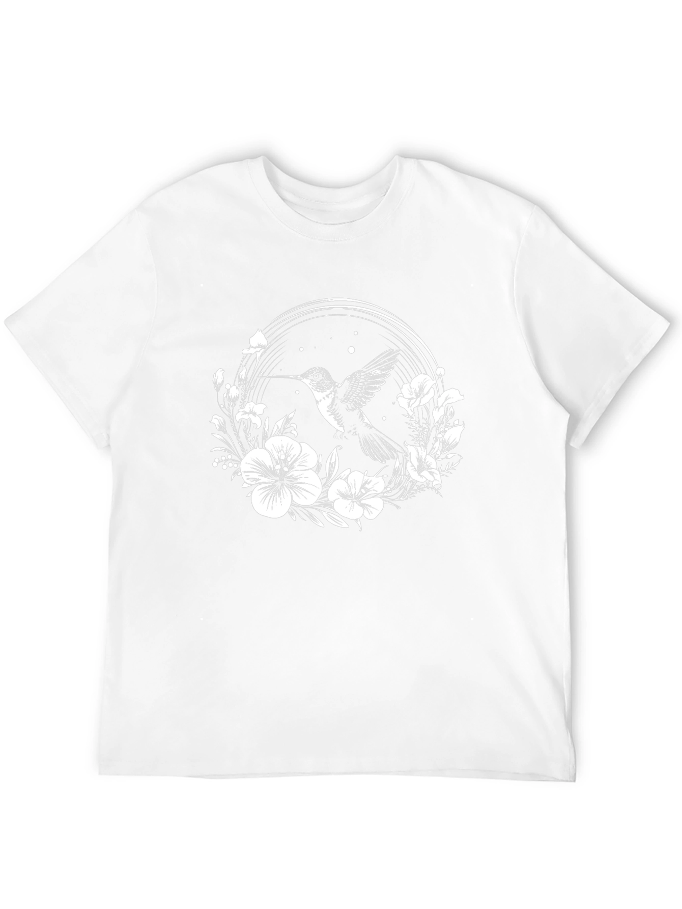 Hummingbird Floral Graphic Tee
