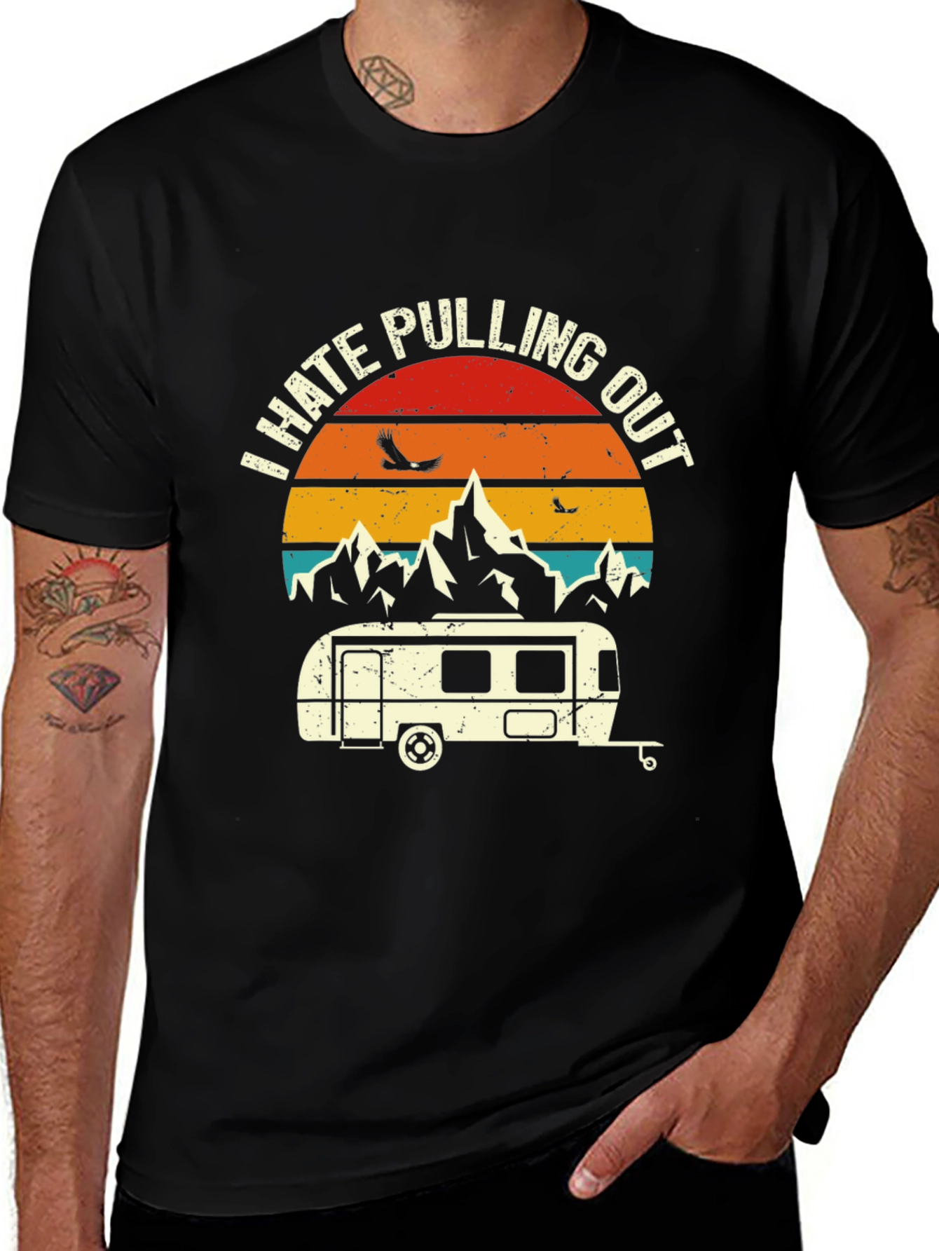 I Hate Pulling Out Camping T-Shirt