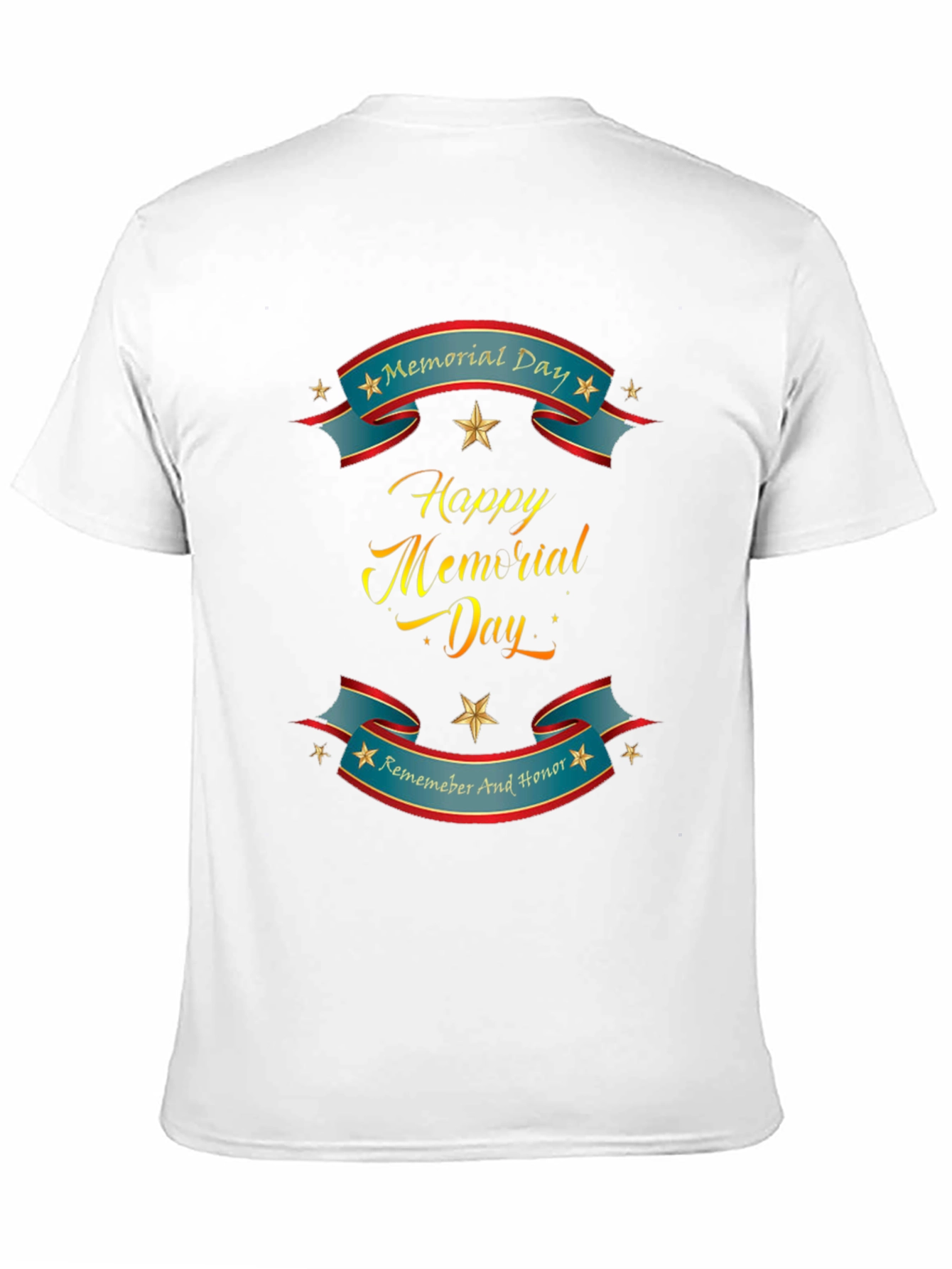Memorial Day T-Shirt - Happy Memorial Day