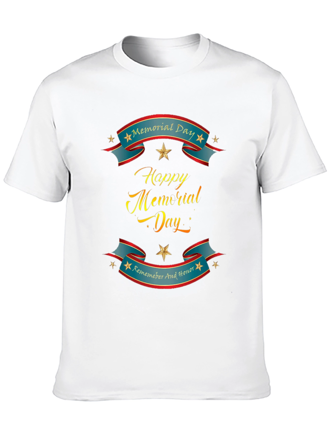 Memorial Day T-Shirt - Happy Memorial Day