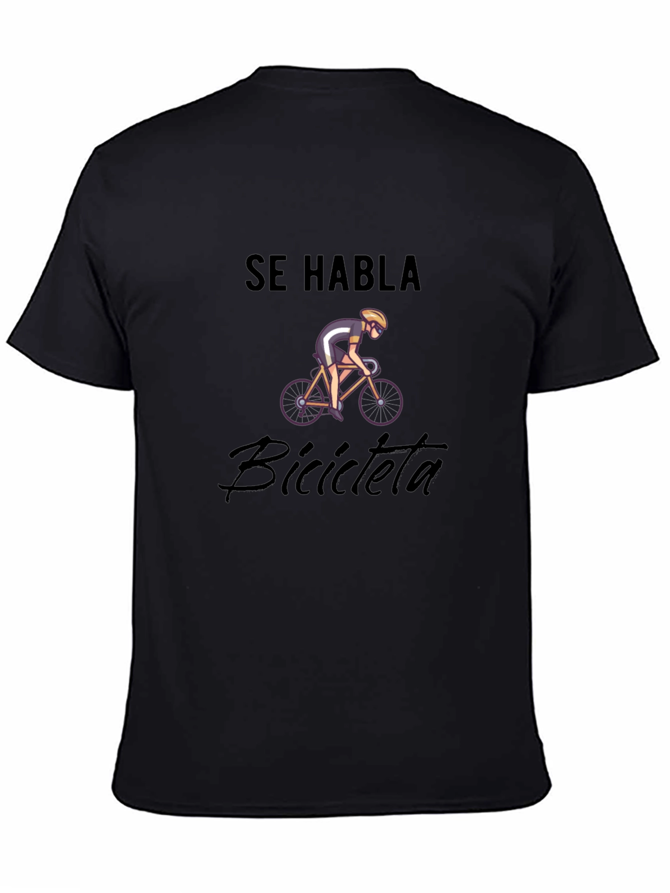 Se Habla Bicicleta T-Shirt - Cycling Enthusiast Tee