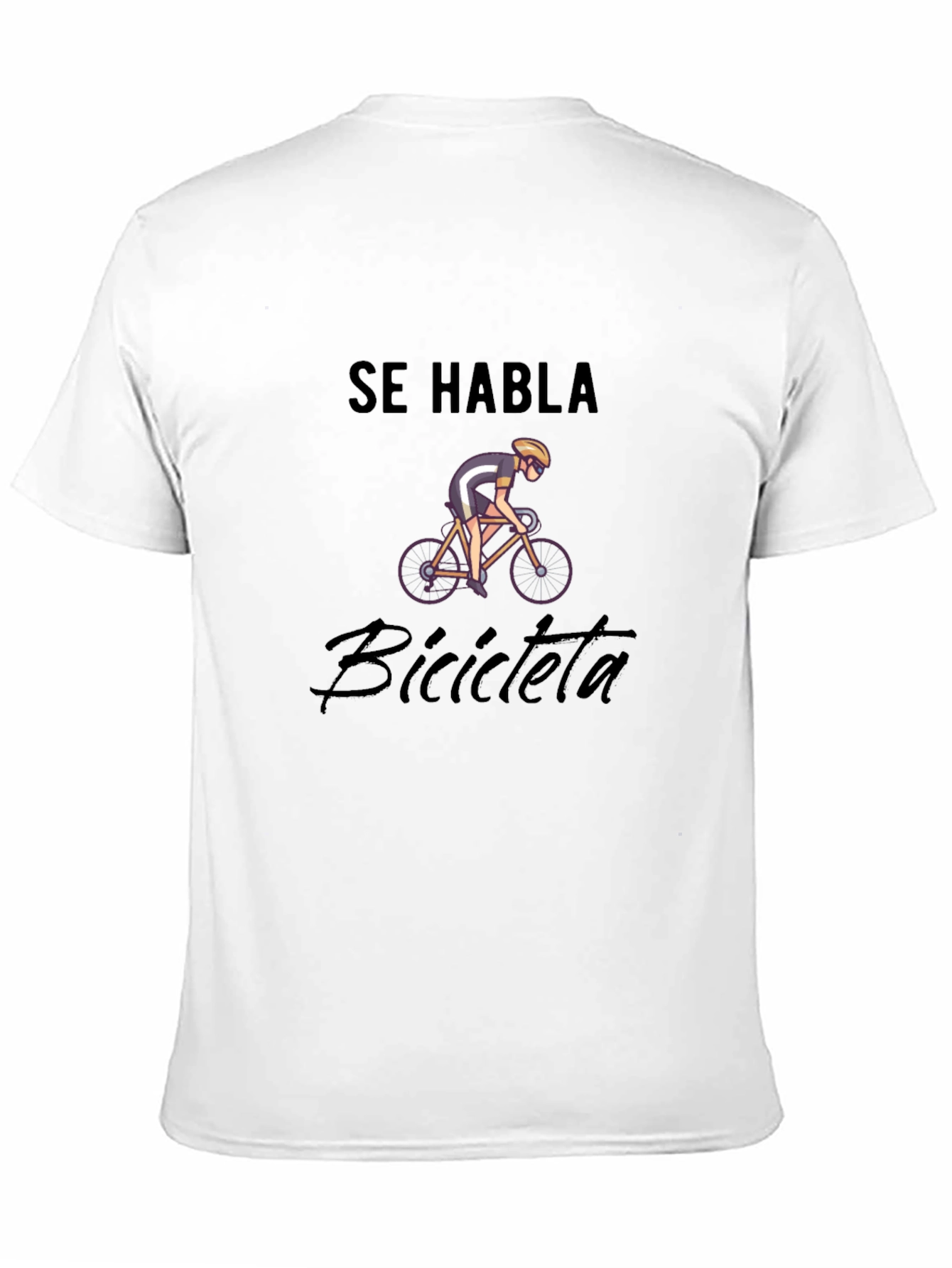 Se Habla Bicicleta T-Shirt - Cycling Enthusiast Tee
