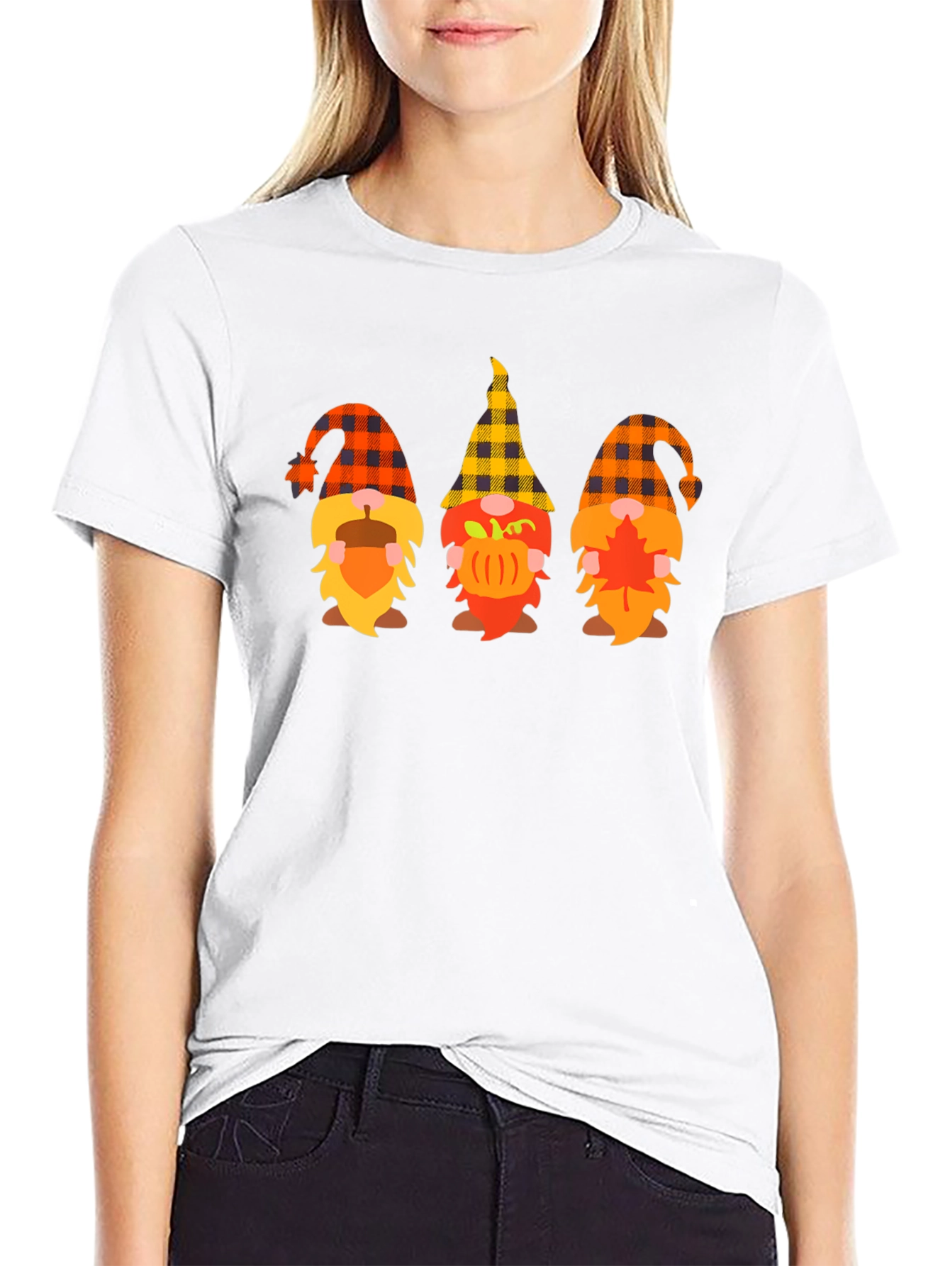 Fall Gnomes T-Shirt Thanksgiving Tee