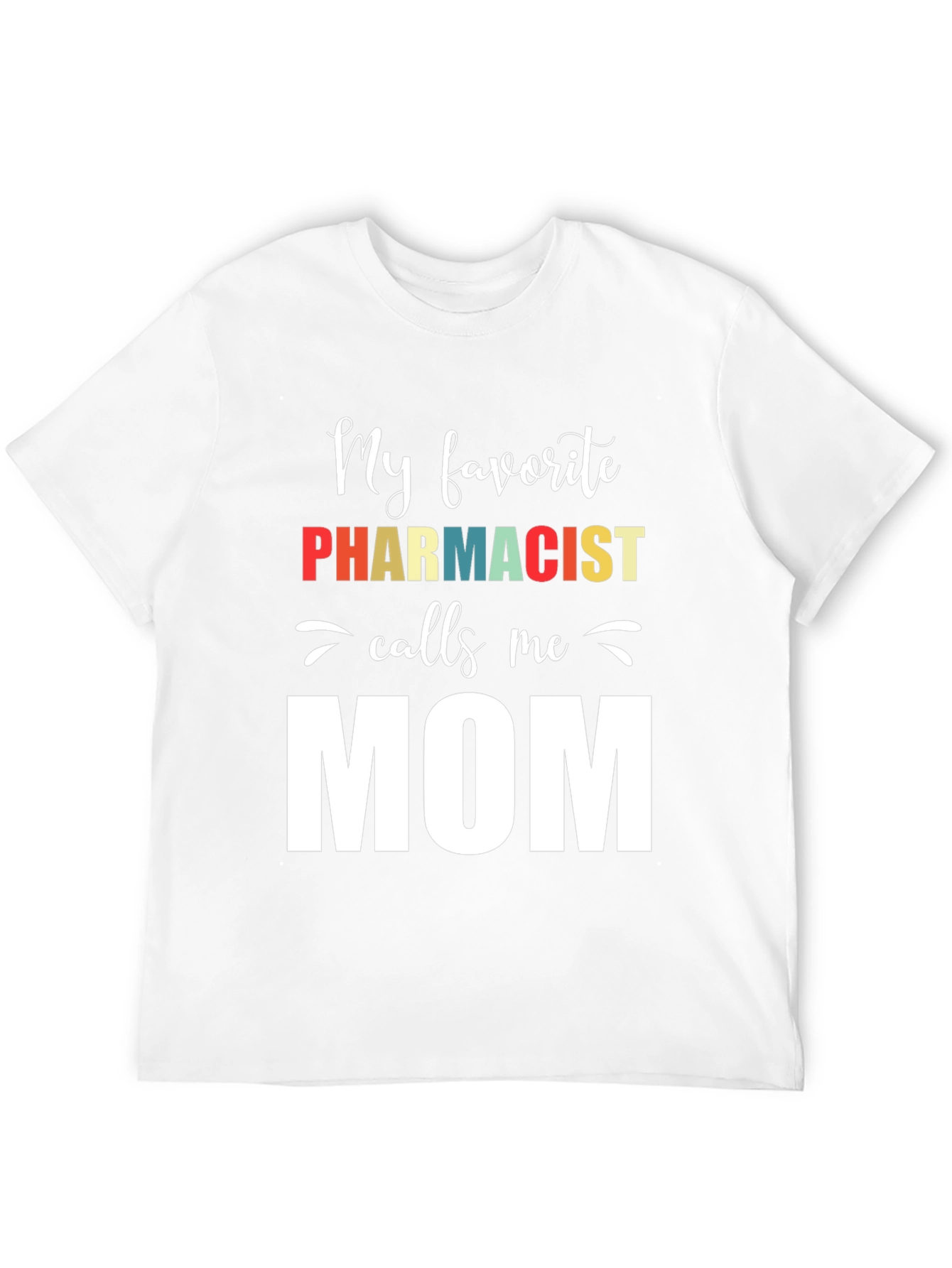 Pharmacist Mom Graphic T-Shirt - Black
