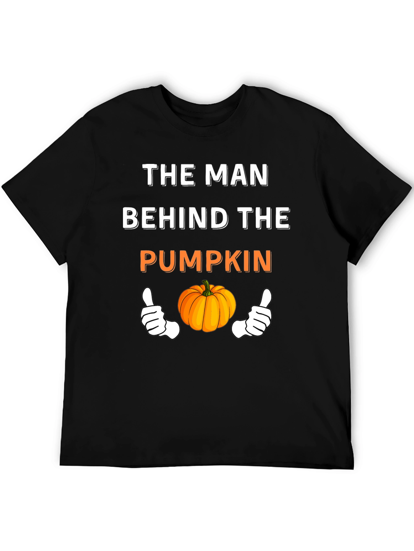 The Man Behind the Pumpkin Halloween T-Shirt
