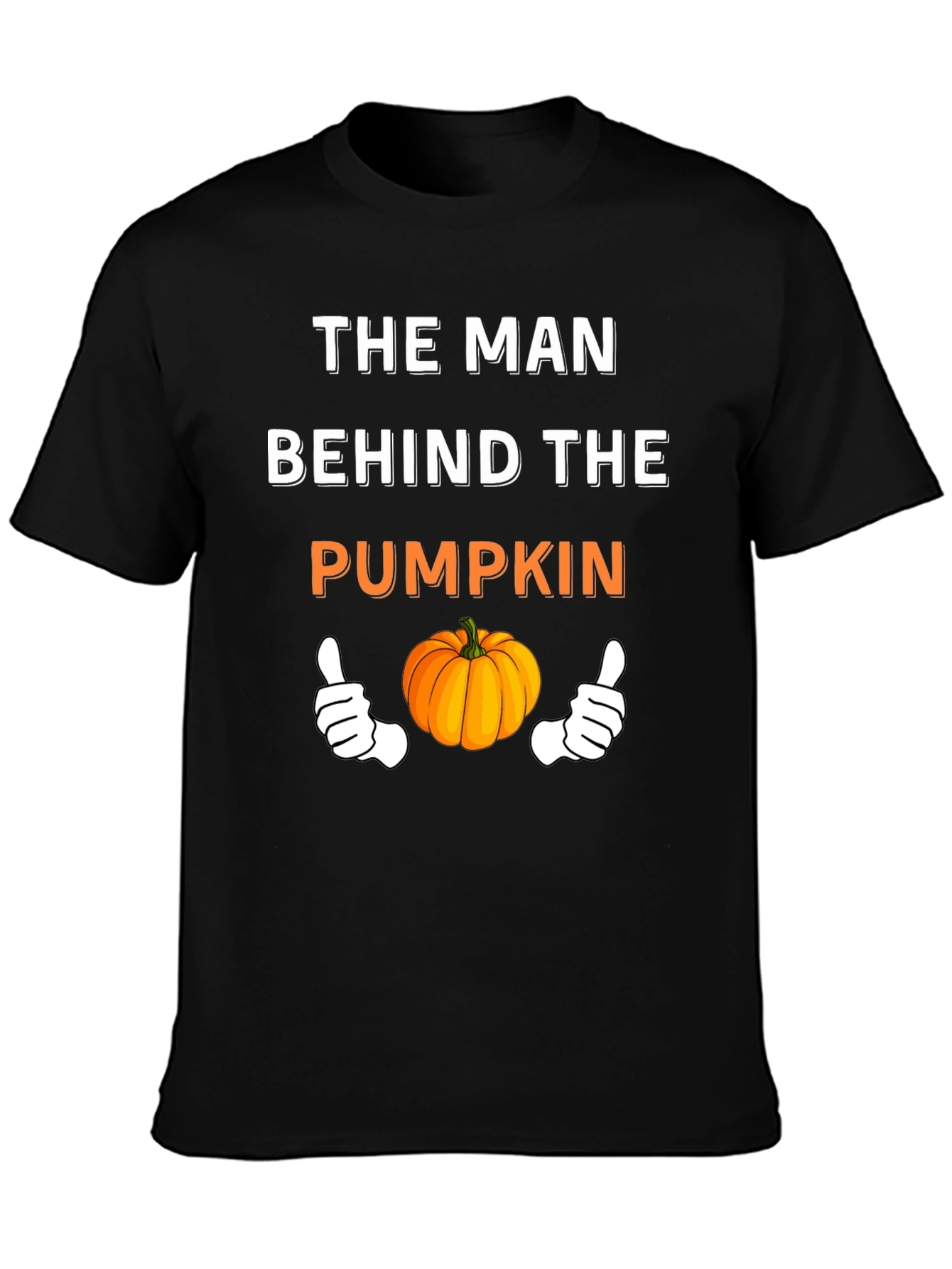 The Man Behind the Pumpkin Halloween T-Shirt