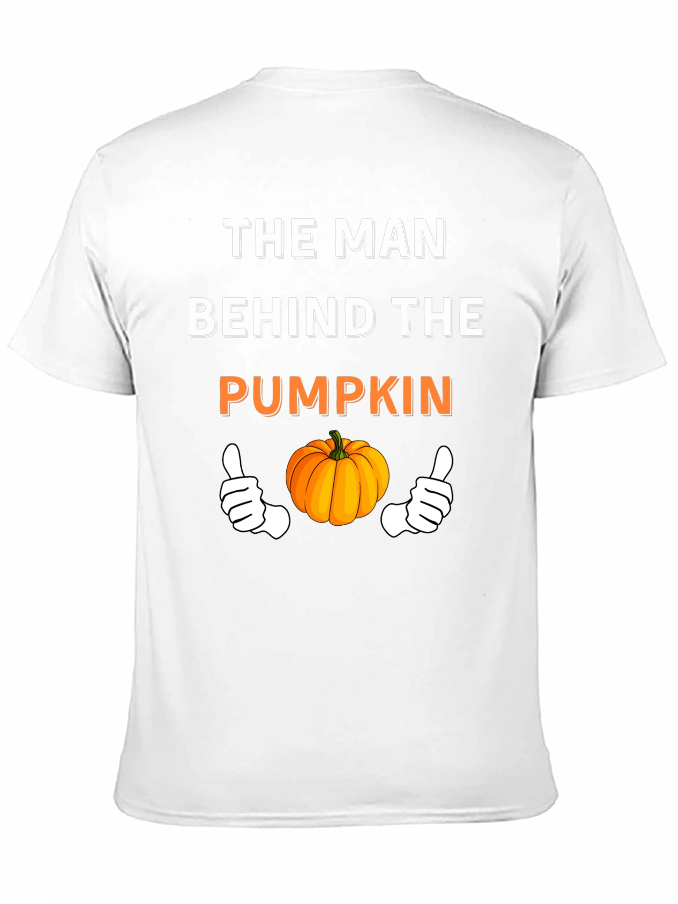 The Man Behind the Pumpkin Halloween T-Shirt