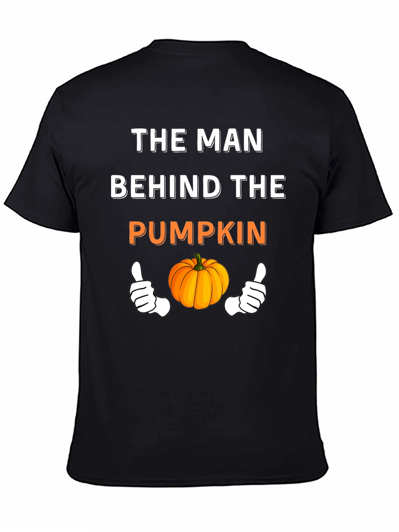 The Man Behind the Pumpkin Halloween T-Shirt
