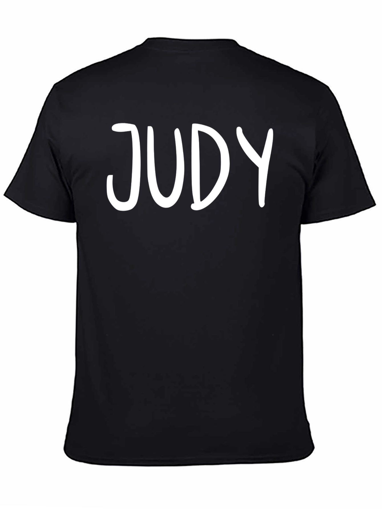 Judy Black T-Shirt Casual Wear Graphic Tee