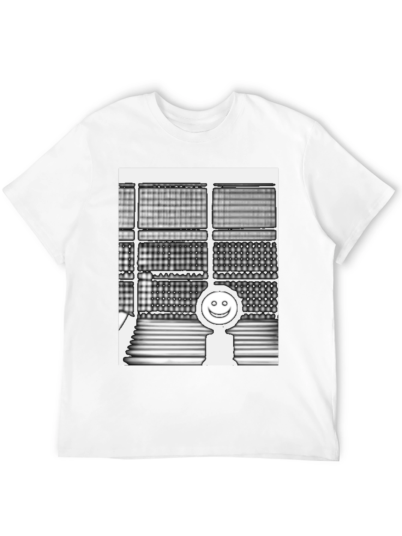 Modern Art Graphic Tee - Unisex Black T-Shirt