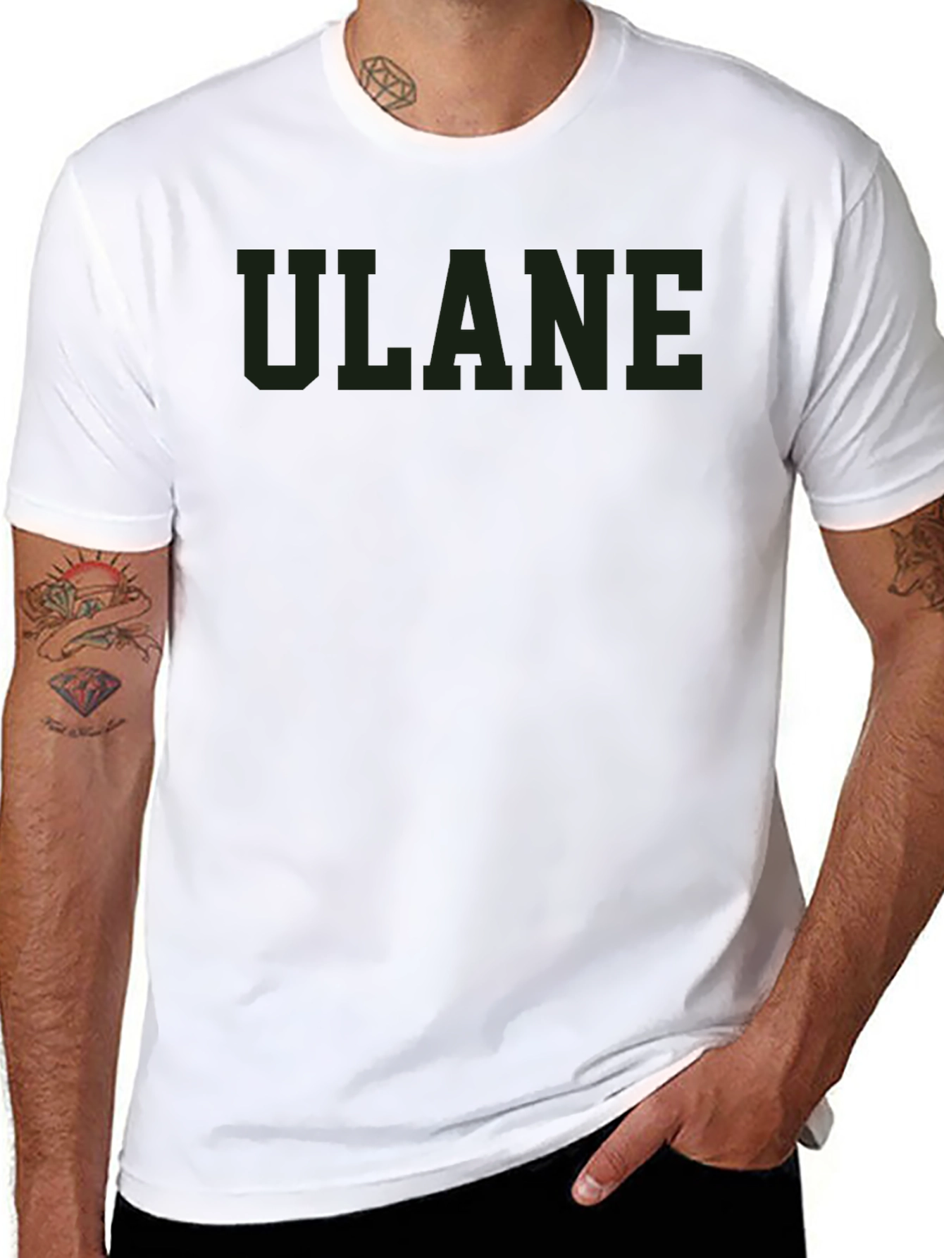 ULANE Graphic T-Shirt - Casual Cotton Tee