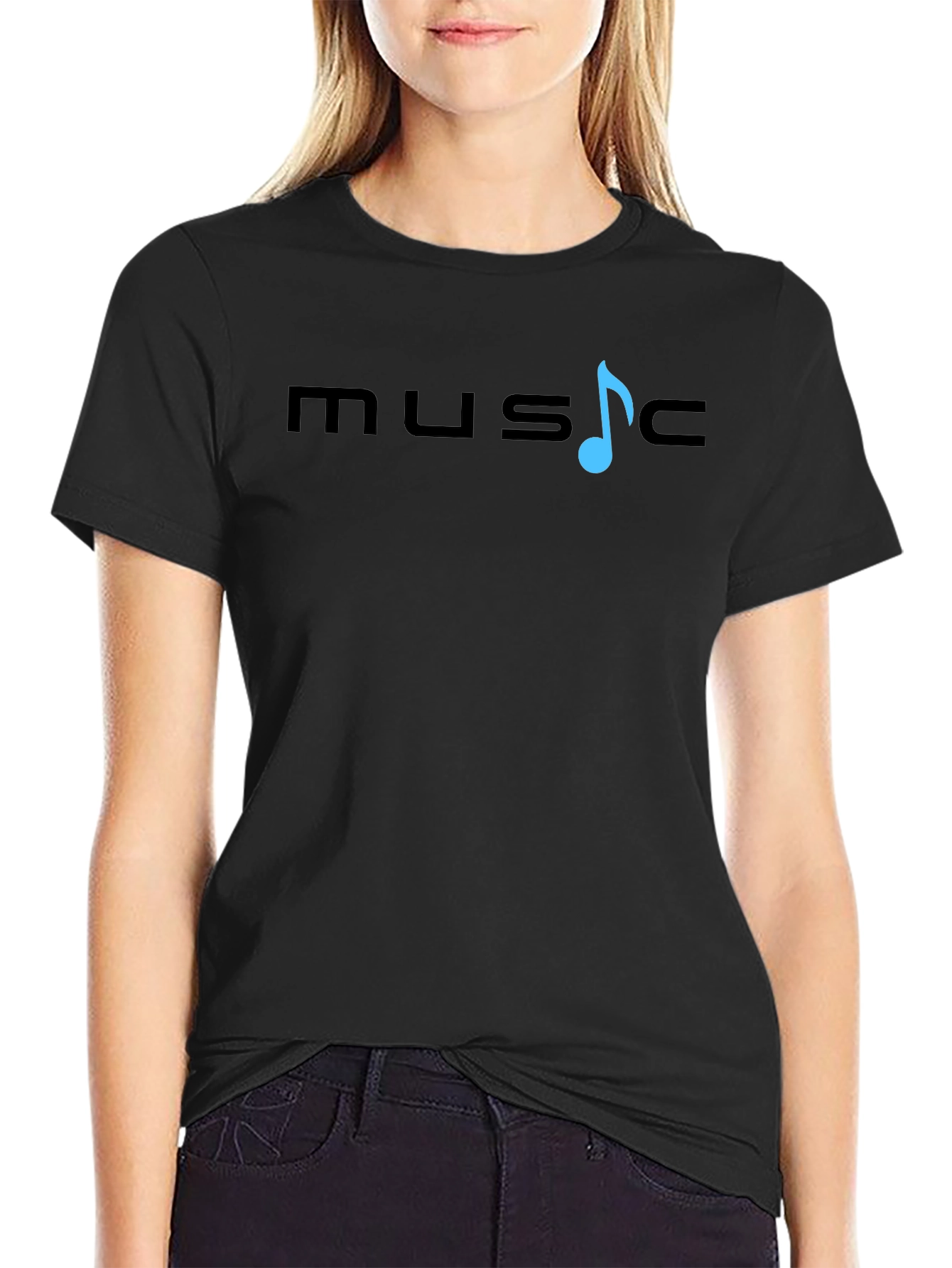 Music Note Tee - Soft Cotton Graphic T-Shirt
