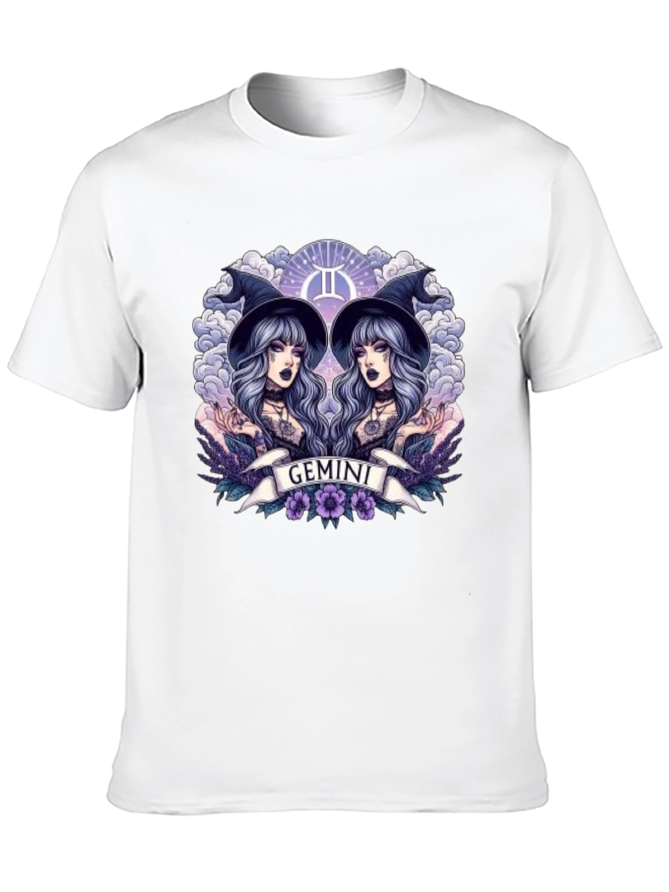 Gemini Zodiac Graphic T-Shirt
