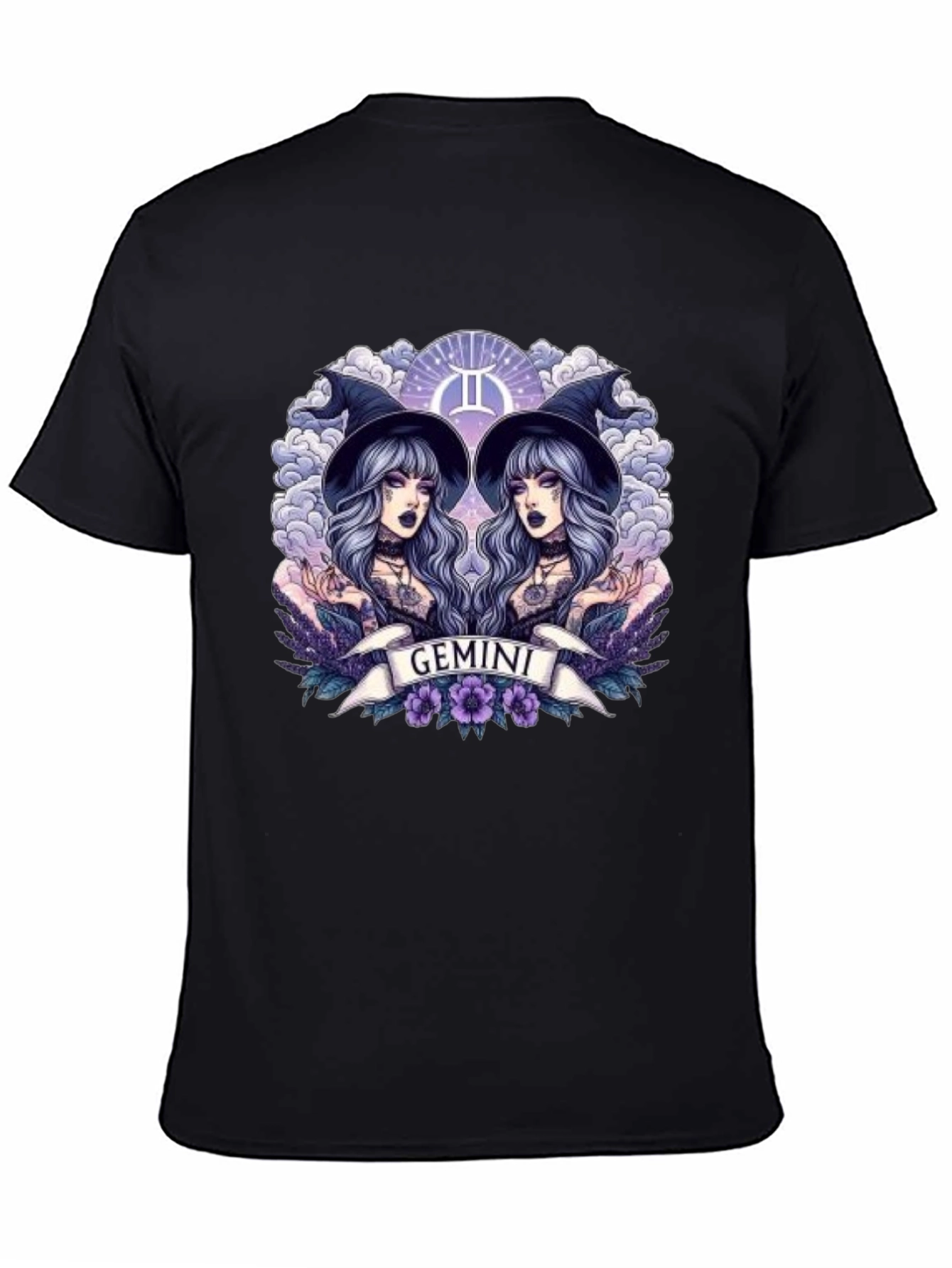 Gemini Zodiac Graphic T-Shirt