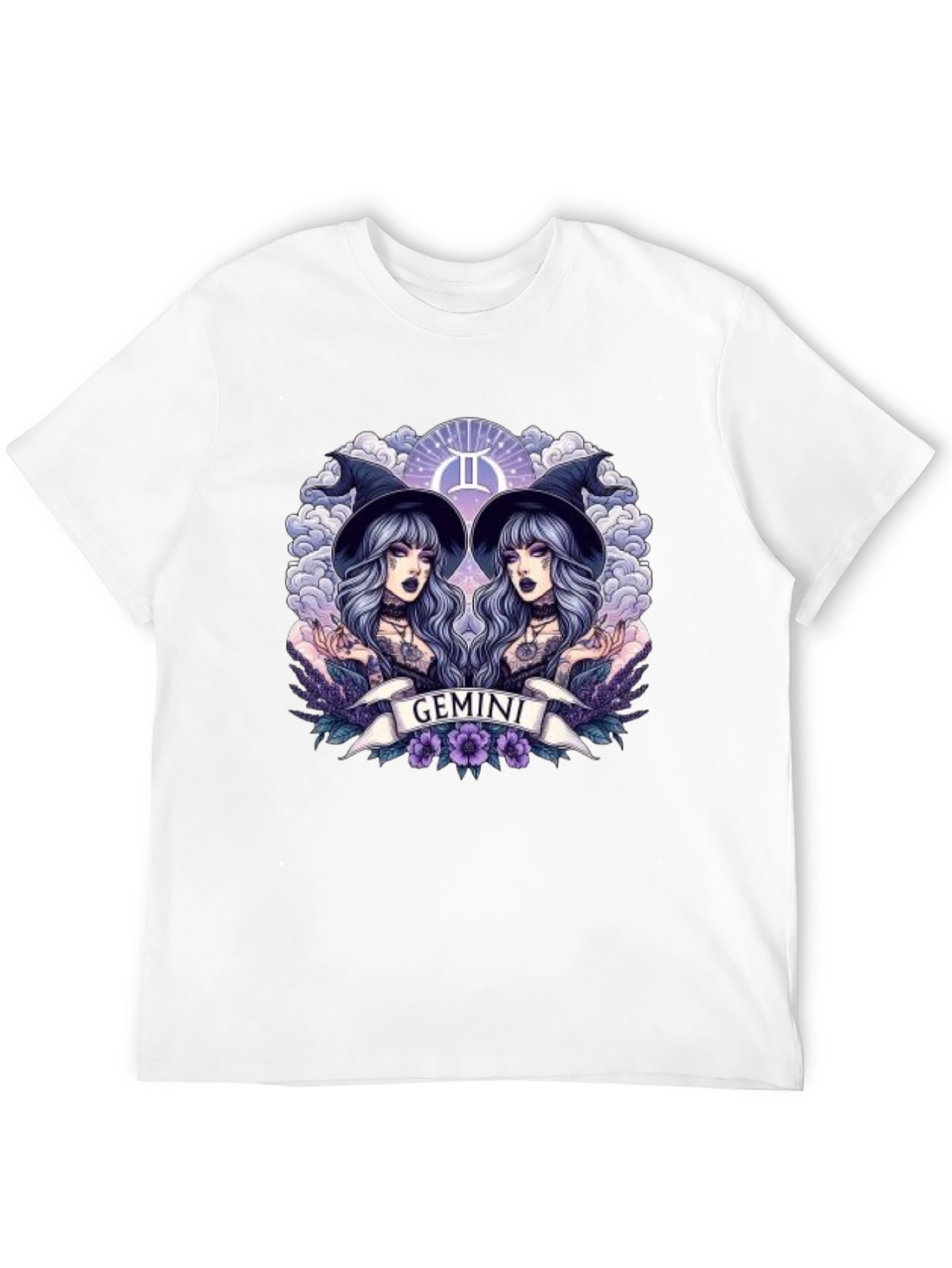 Gemini Zodiac Graphic T-Shirt