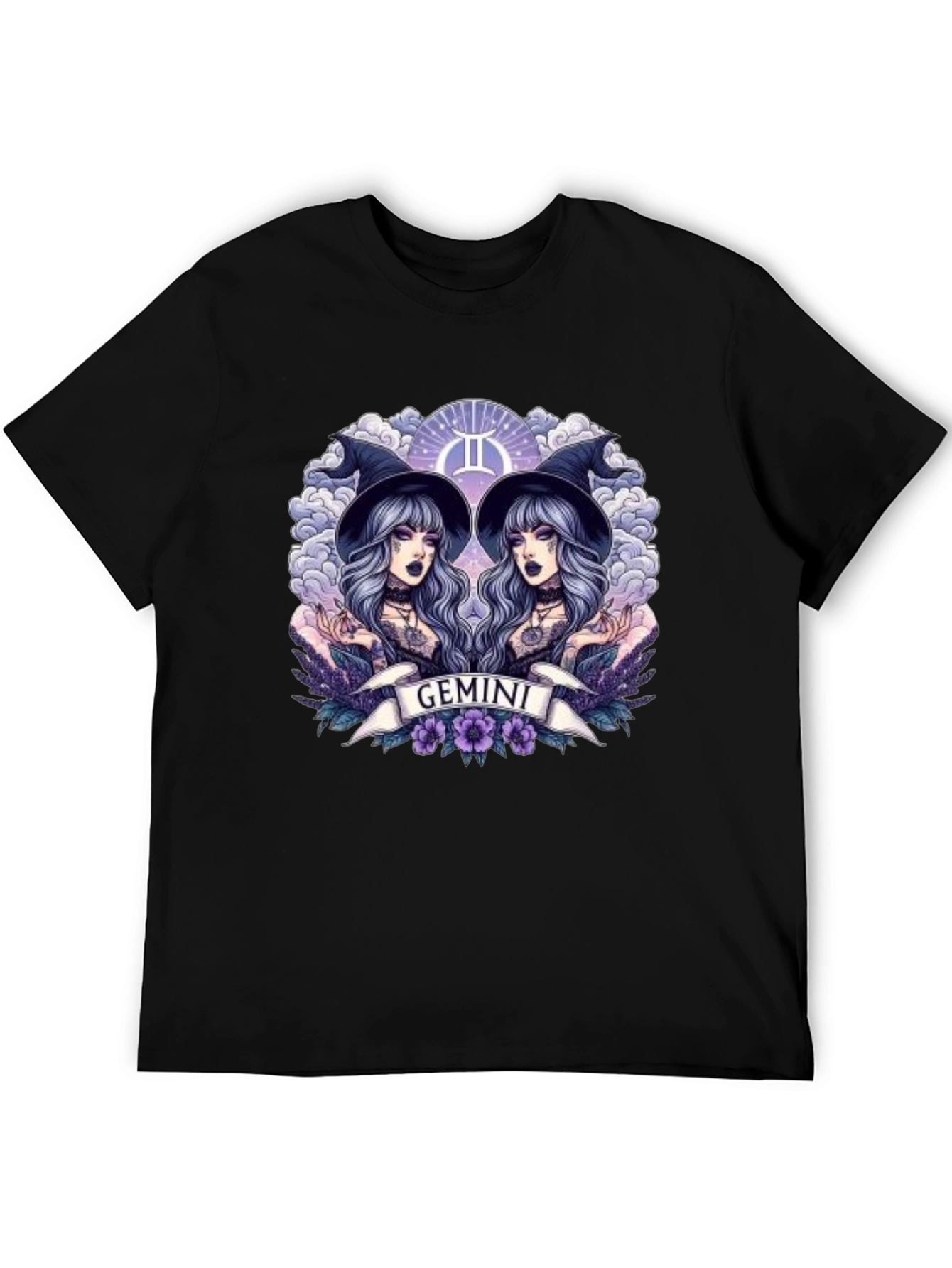 Gemini Zodiac Graphic T-Shirt