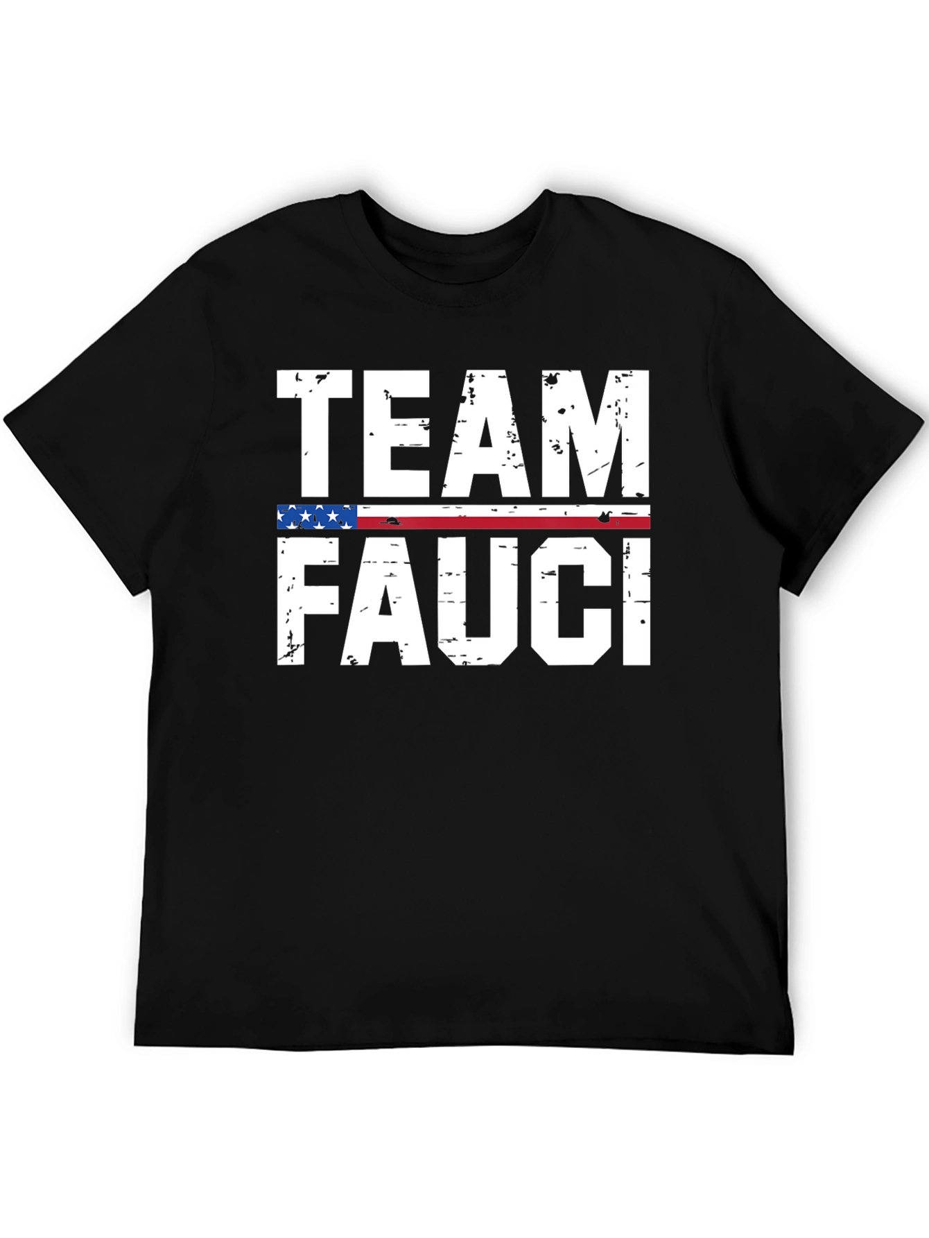Team Fauci Black Graphic Tee
