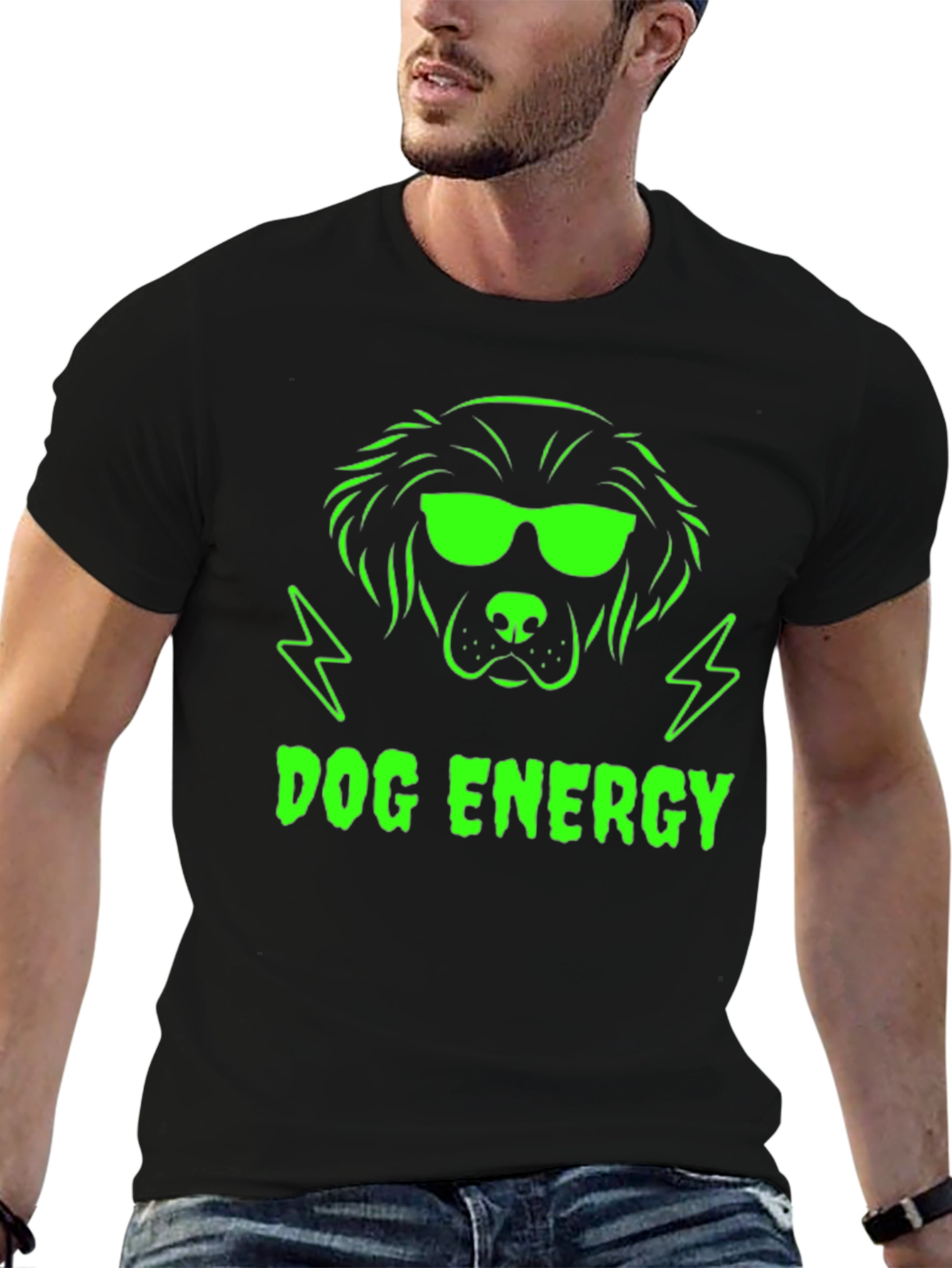 Dog Energy Graphic T-Shirt